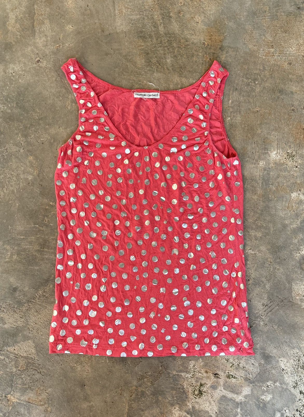Tsumori Chisato Tsumori Chisato Issey Miyake Volkadot Tank top Size ONE SIZE - 1 Thumbnail