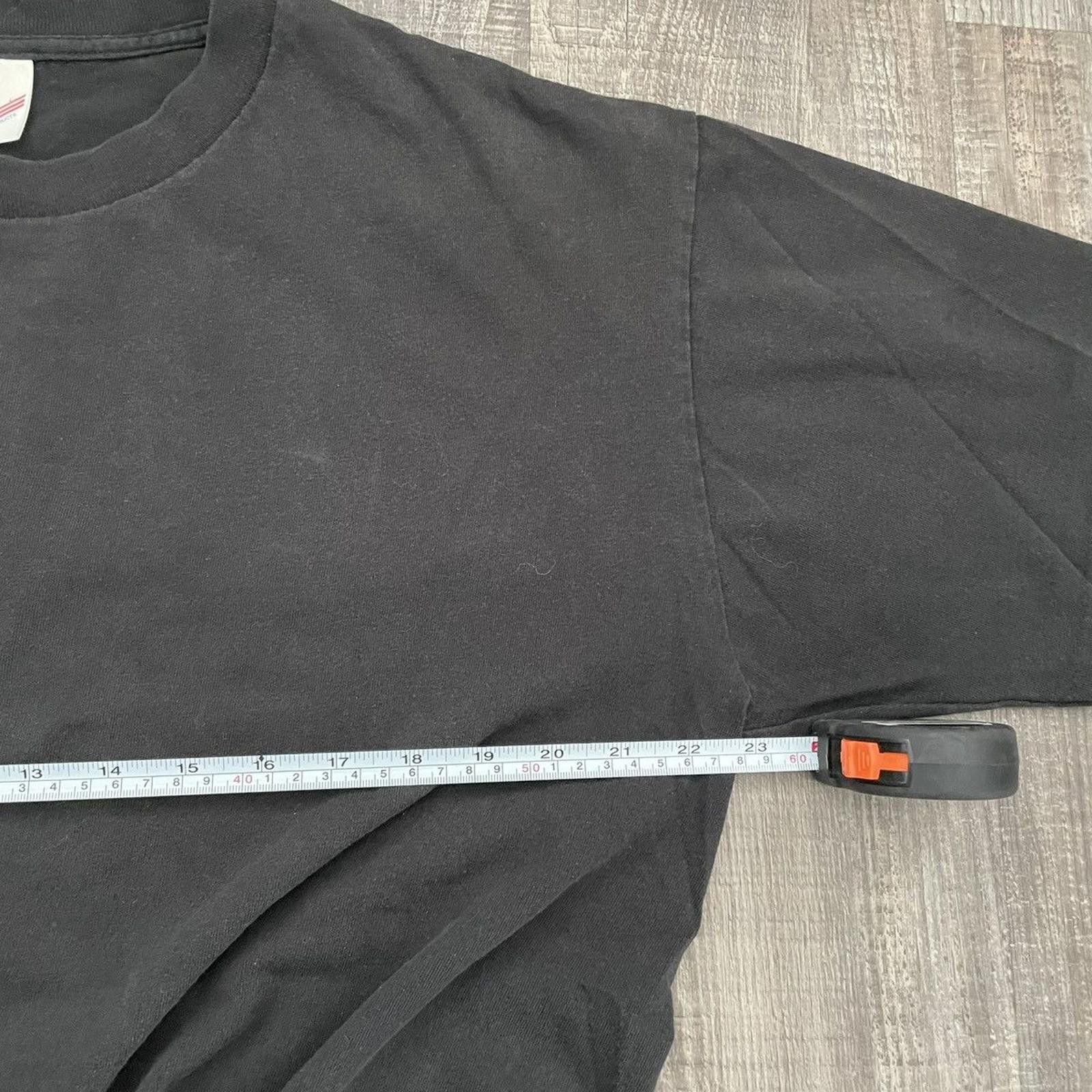 Vintage DUKE ATHLETIC PRODUCTS • VNTG "Black" Single Stitch Tee (XL) Size US XL / EU 56 / 4 - 3 Thumbnail