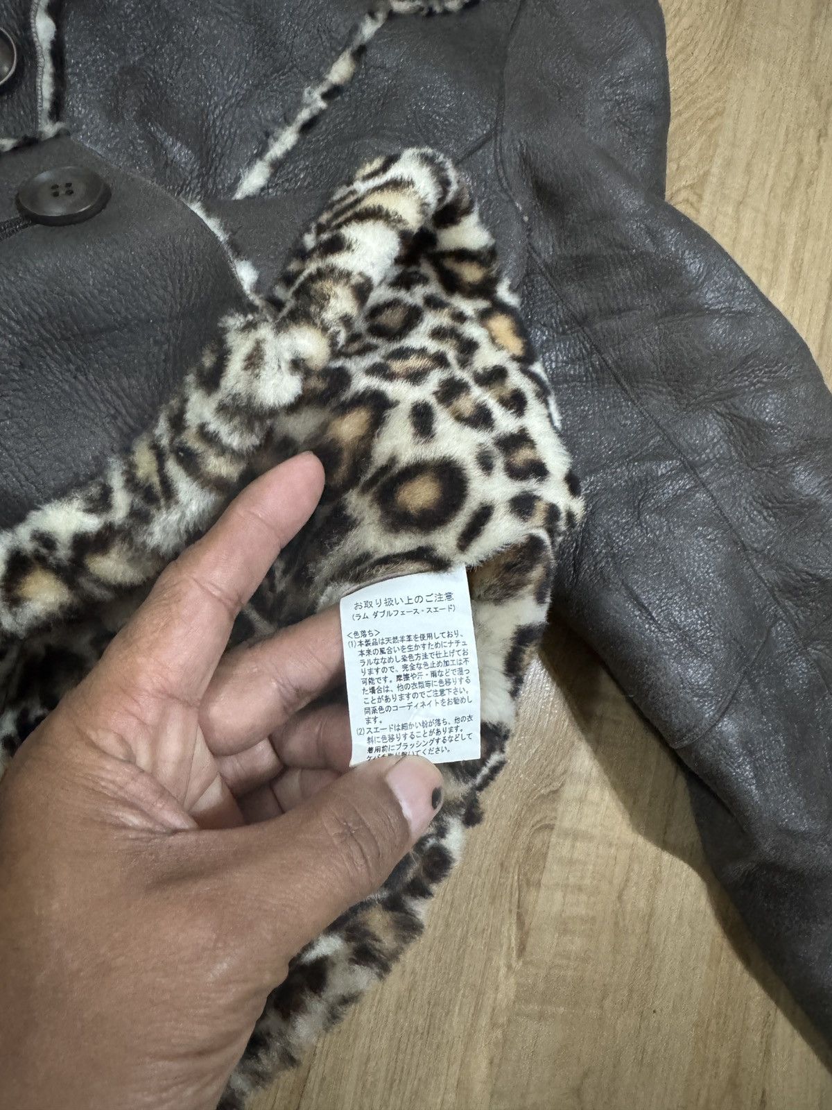 Leather Vintage Sheep skin leather jacket Size M / US 6-8 / IT 42-44 - 2 Thumbnail