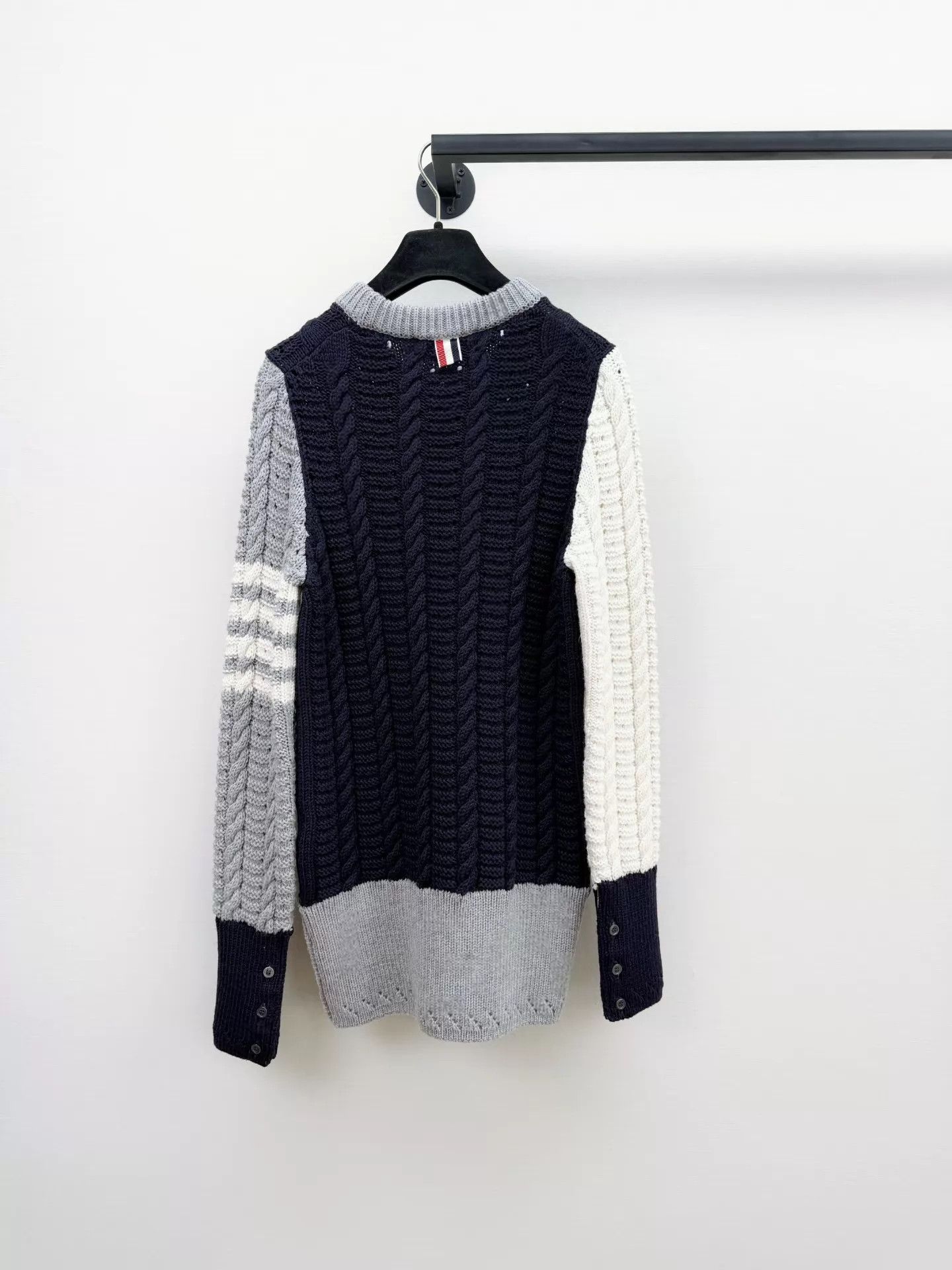 Thom Browne TB New Authentic Wool Knit Sweater 38 Worn Once Size XS / US 0-2 / IT 36-38 - 8 Thumbnail