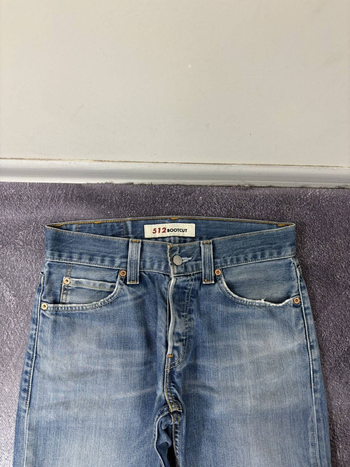 Levi's Vintage Levi’s 512 Faded Blue American Hype Denim Shorts Size US 30 / EU 46 - 9 Thumbnail