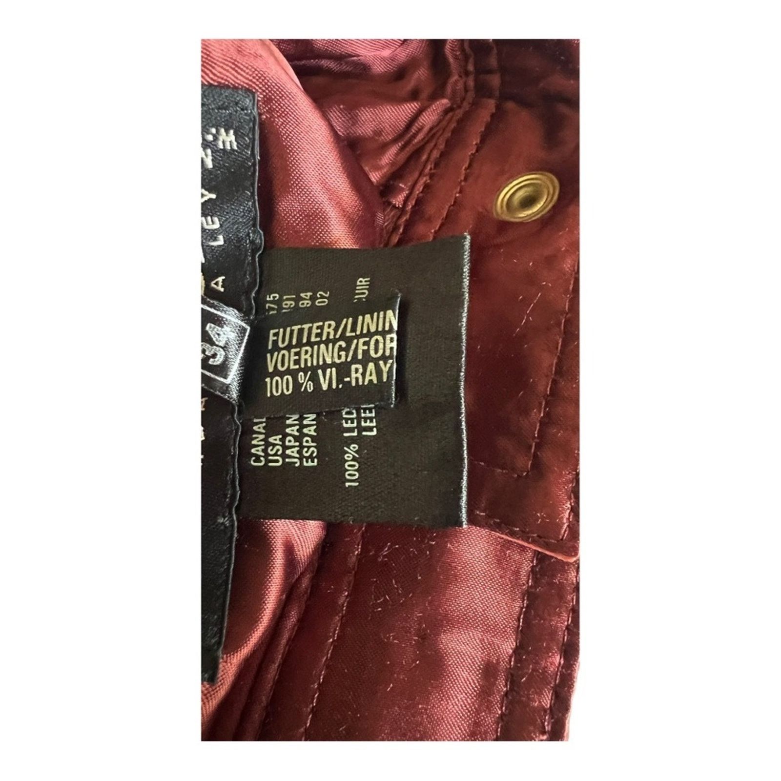 Escada 90s Escada 90s Brown Leather High Waisted Pant Size 34(US S) Size 25" / US 0 / IT 36 - 10 Thumbnail