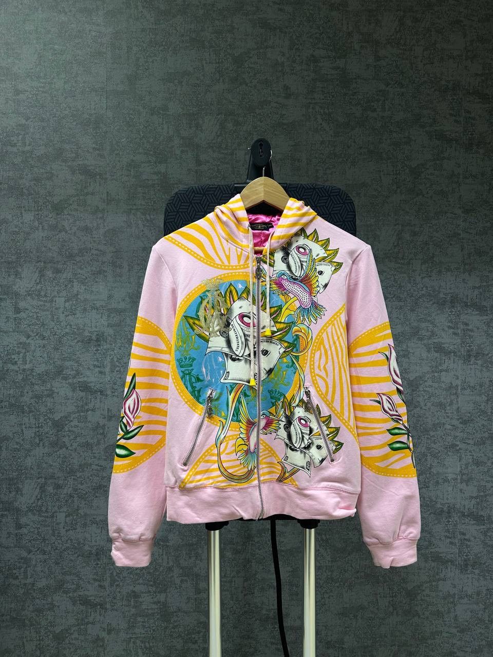 Christian Audigier × Ed Hardy × Vintage Vintage Ed Hardy Christian Audigier Hoodie Size M / US 6-8 / IT 42-44 - 1 Thumbnail