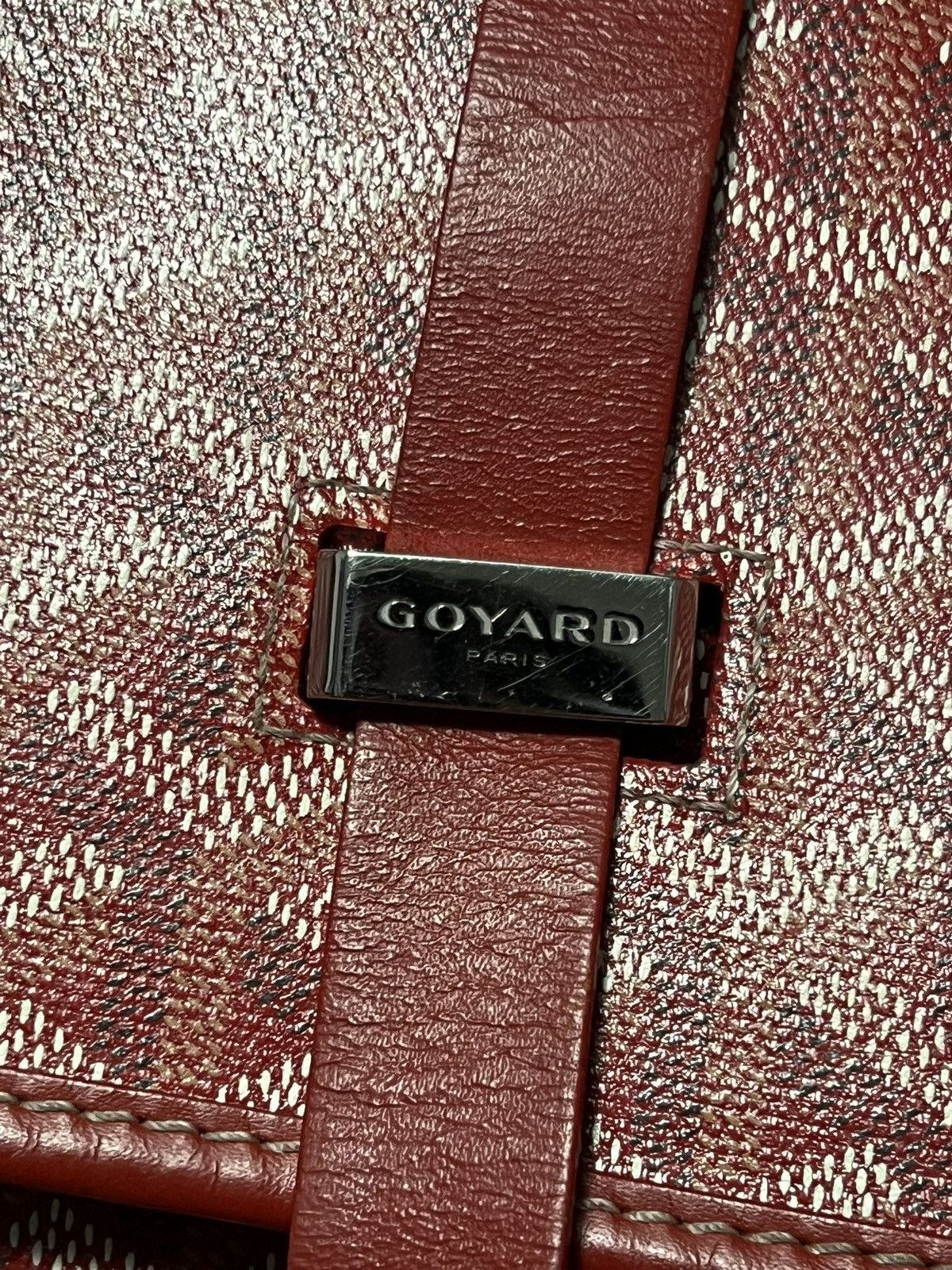 Goyard Goyard Belvedere MM Red Size ONE SIZE - 7 Thumbnail