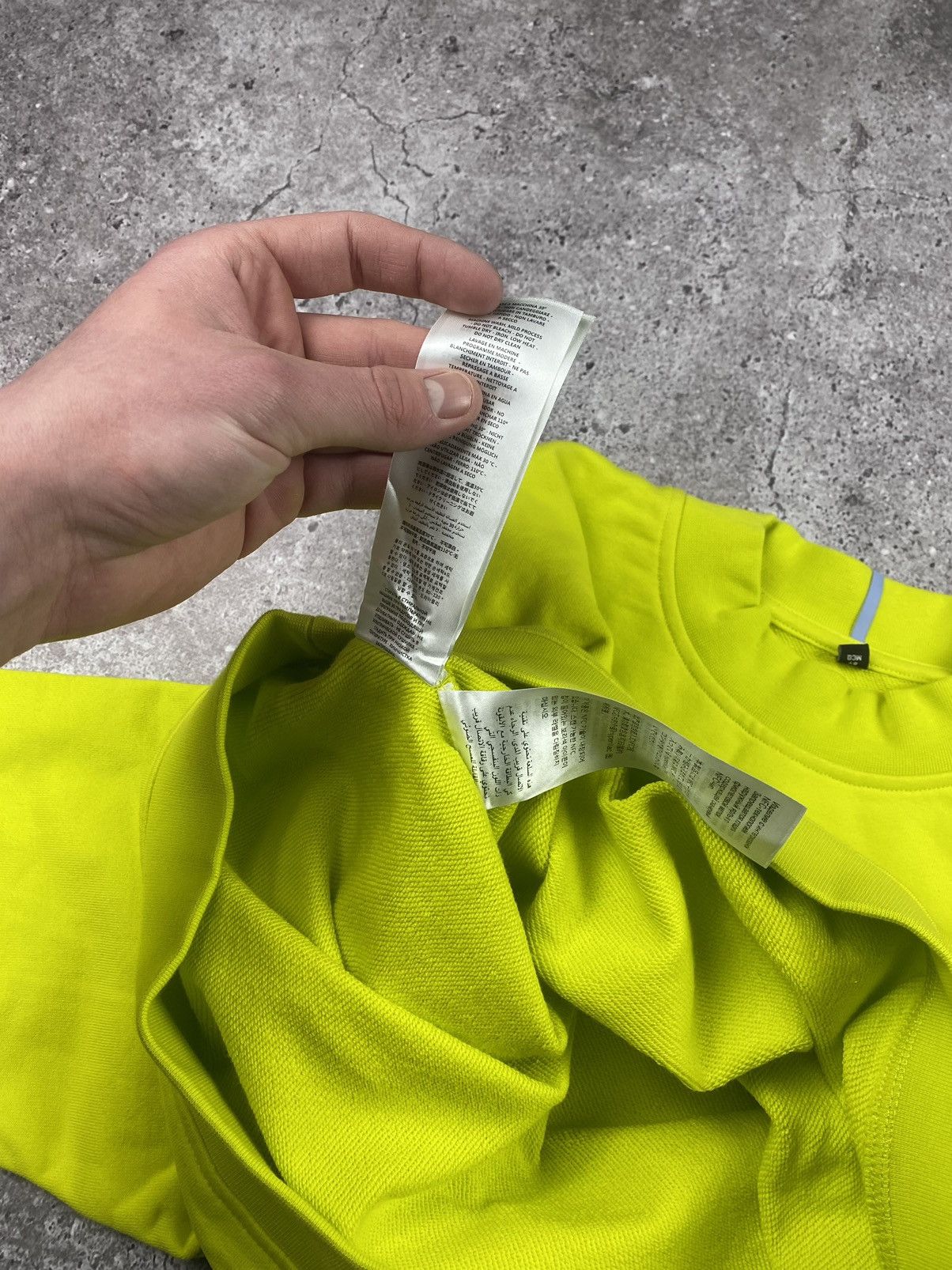 Alexander McQueen × Vintage Alexander McQueen MCQ Cropped reflective Sweatshirt Very rar Size M / US 6-8 / IT 42-44 - 12 Thumbnail