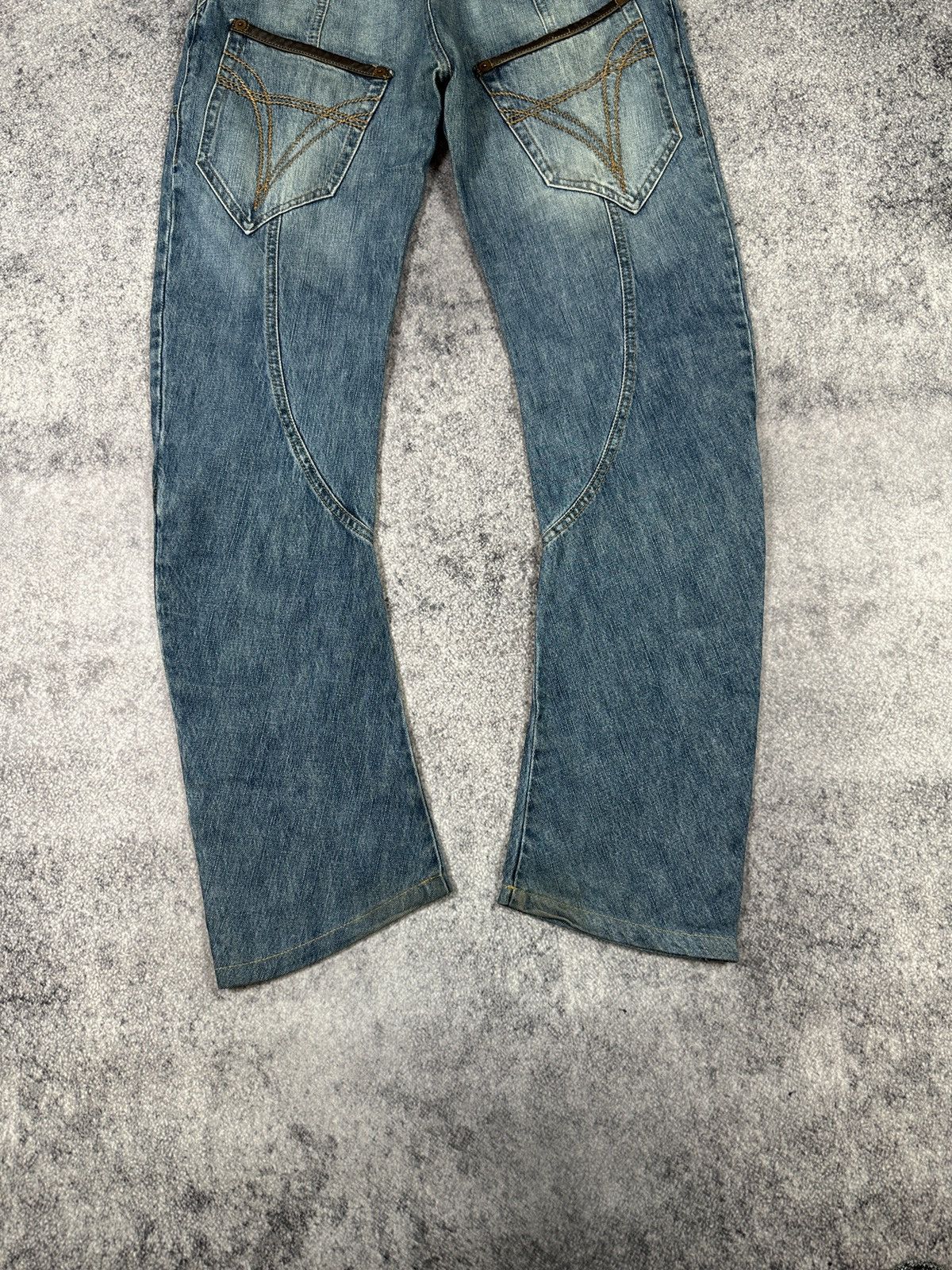 Andrew Mackenzie Y2K Andrew Mackenzie Logo Vintage Denim Streetwear Rare S Size US 30 / EU 46 - 2 Thumbnail