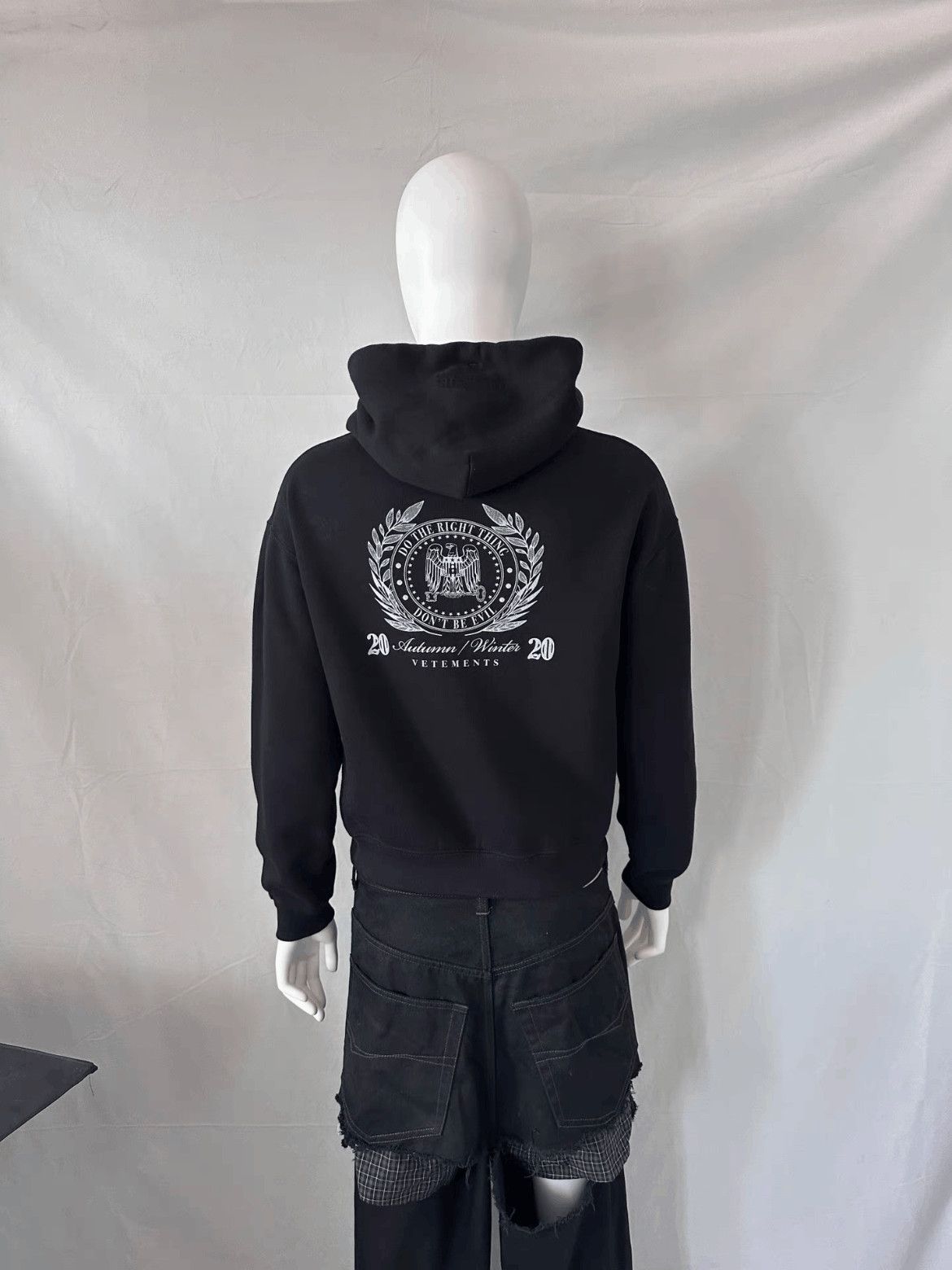 Vetements Vetements Obama Figure Print Hoodie Size US M / EU 48-50 / 2 - 3 Thumbnail