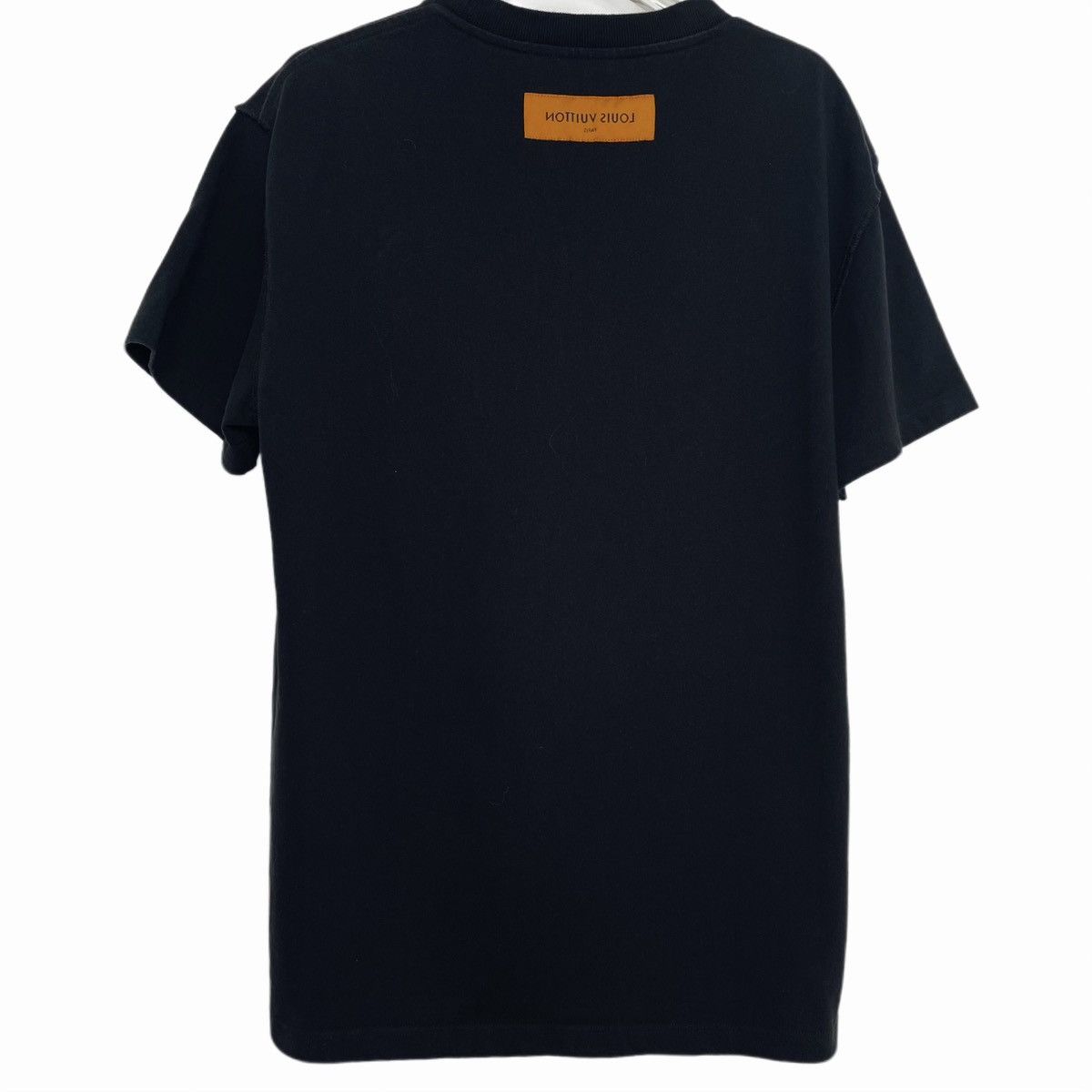 Louis Vuitton Louis Vuitton Black Printed T-Shirt K26WX Size S / US 4 / IT 40 - 2 Thumbnail