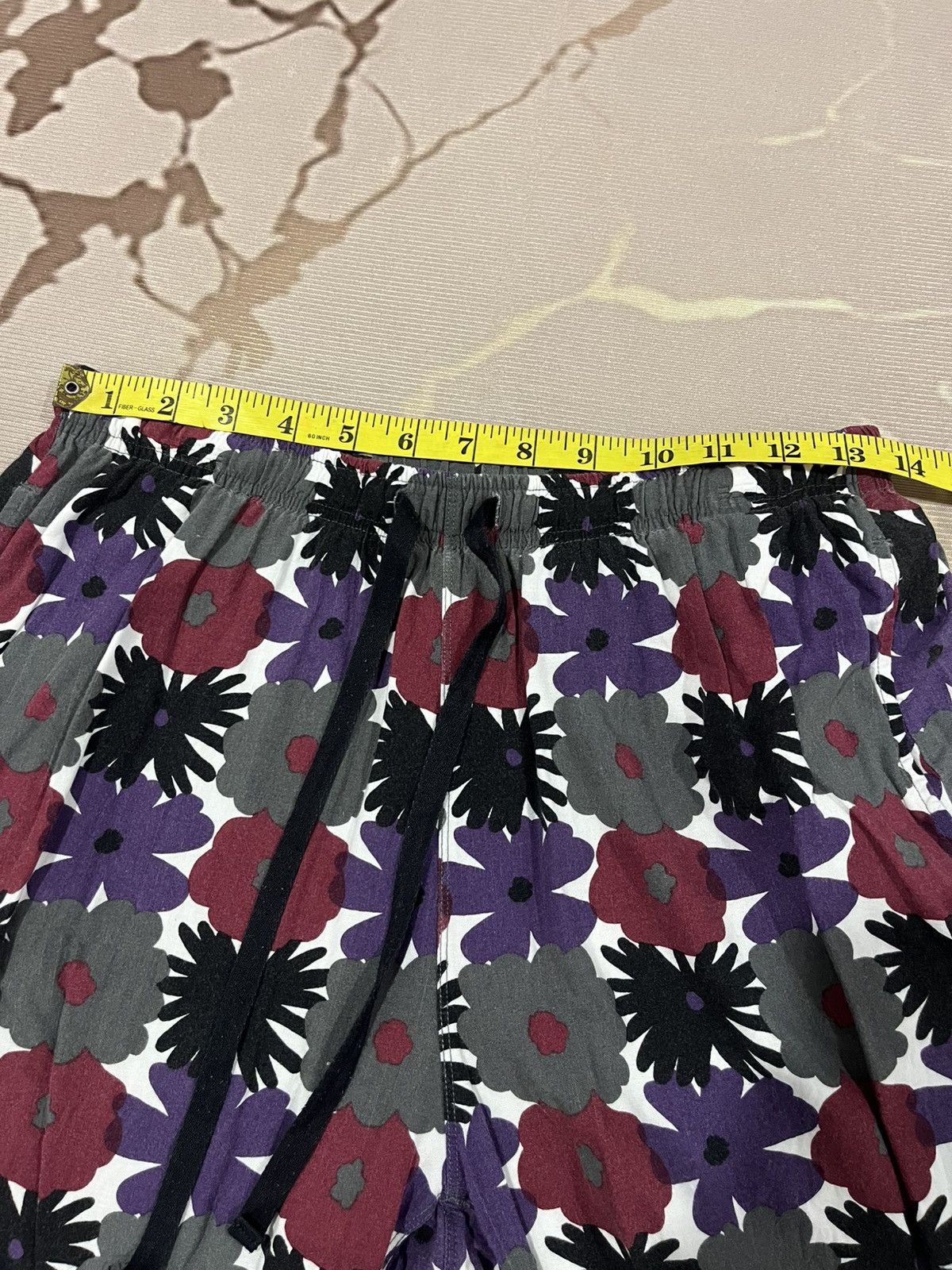 Uniqlo Uniqlo x SOU SOU Floral Cropped Pants Size 27" / US 4 / IT 40 - 7 Thumbnail
