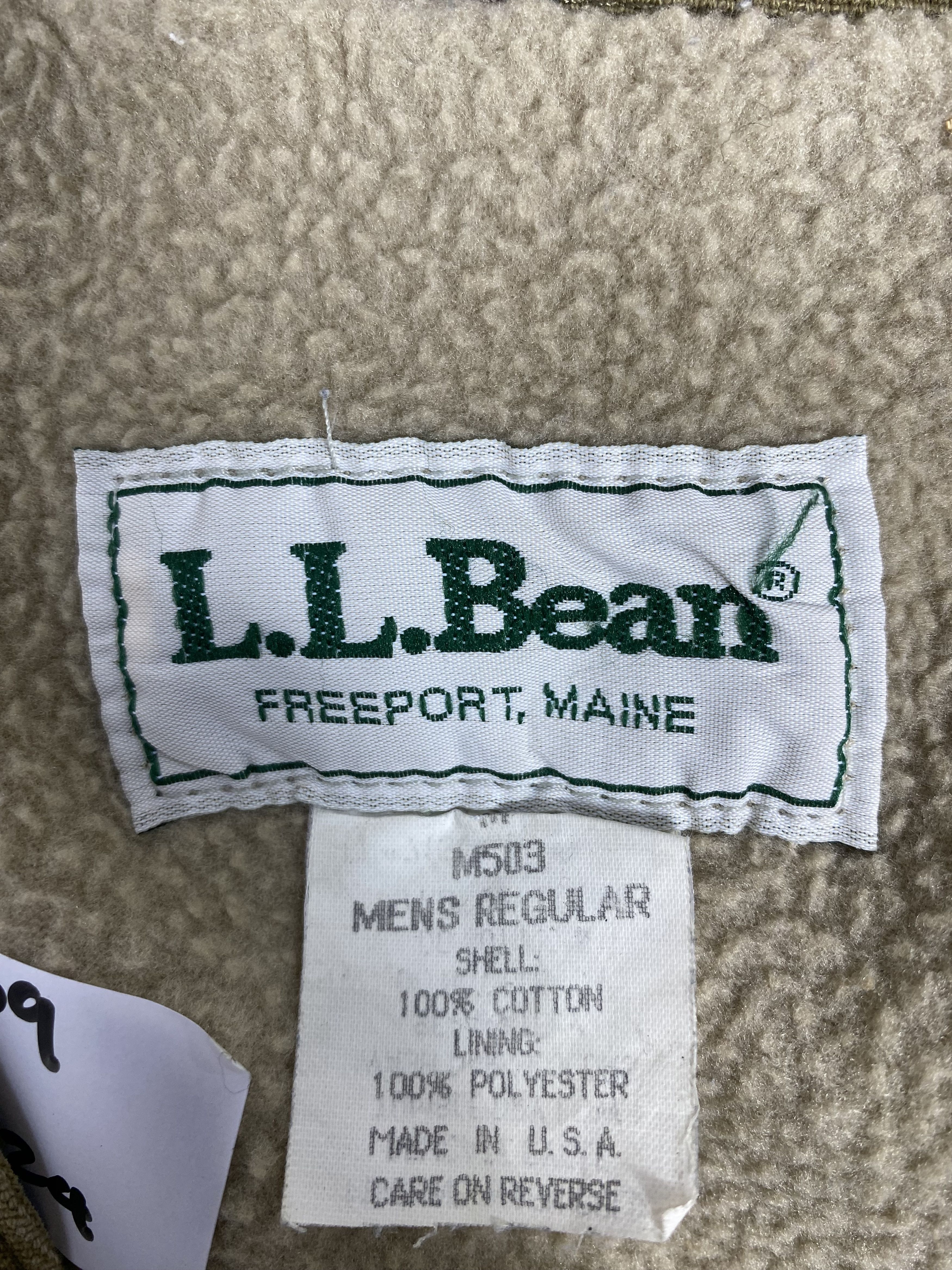 L.L. Bean Vintage LL Bean Fleece Lining Faded Vest Size US M / EU 48-50 / 2 - 8 Thumbnail