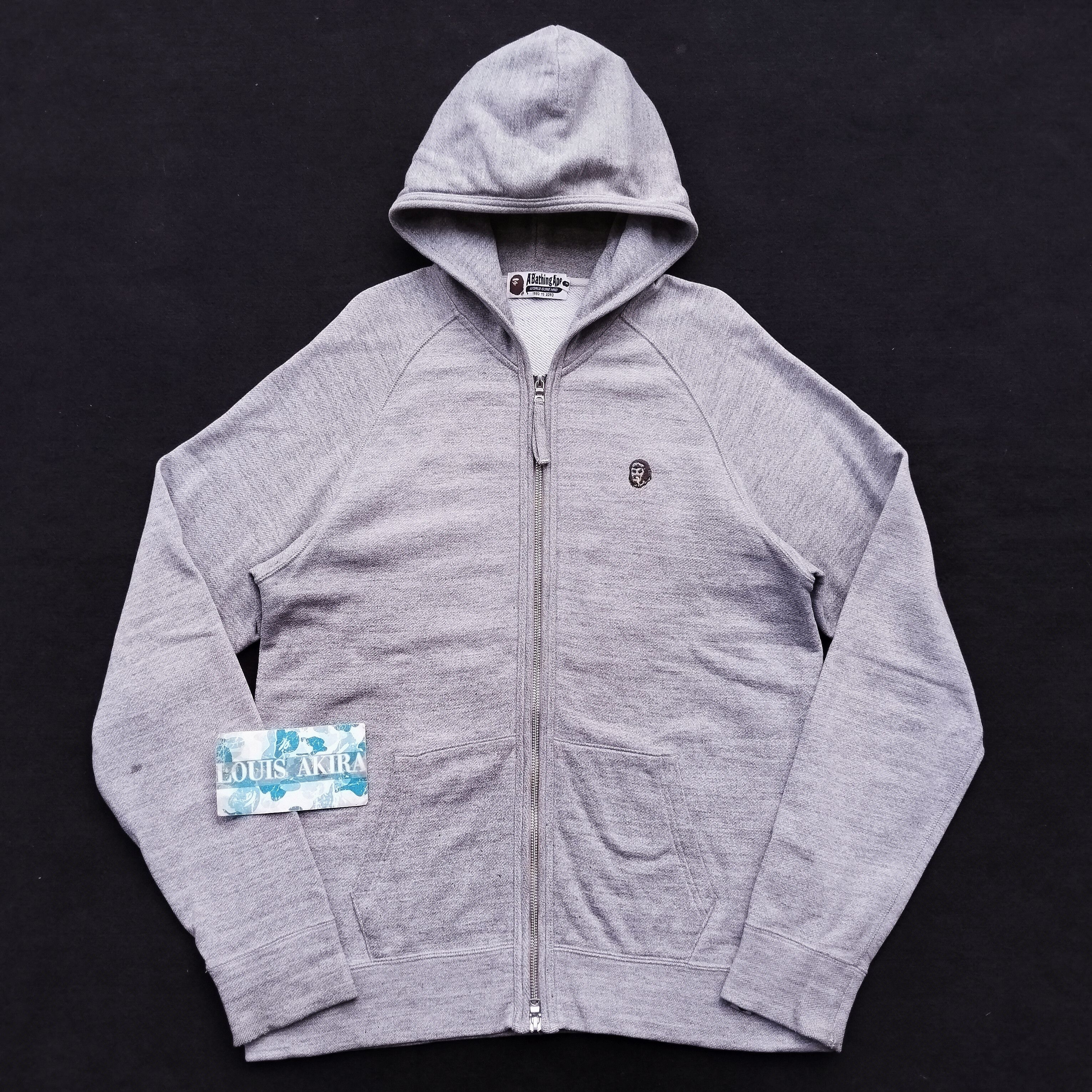 Bape 2011 Bape World Gone Mad Zip Up Hoodie Size US L / EU 52-54 / 3 - 4 Thumbnail