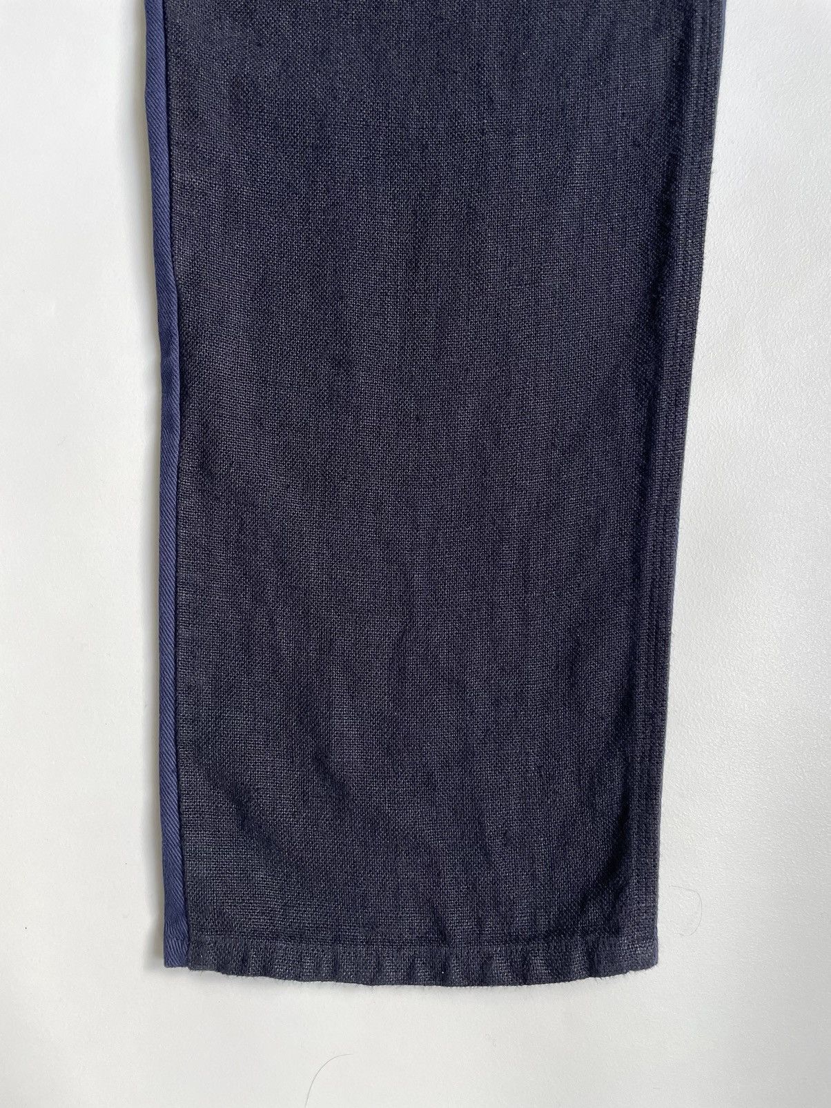 Comme des Garcons Contrast Linen Front Utility Trousers Size US 34 / EU 50 - 9 Thumbnail