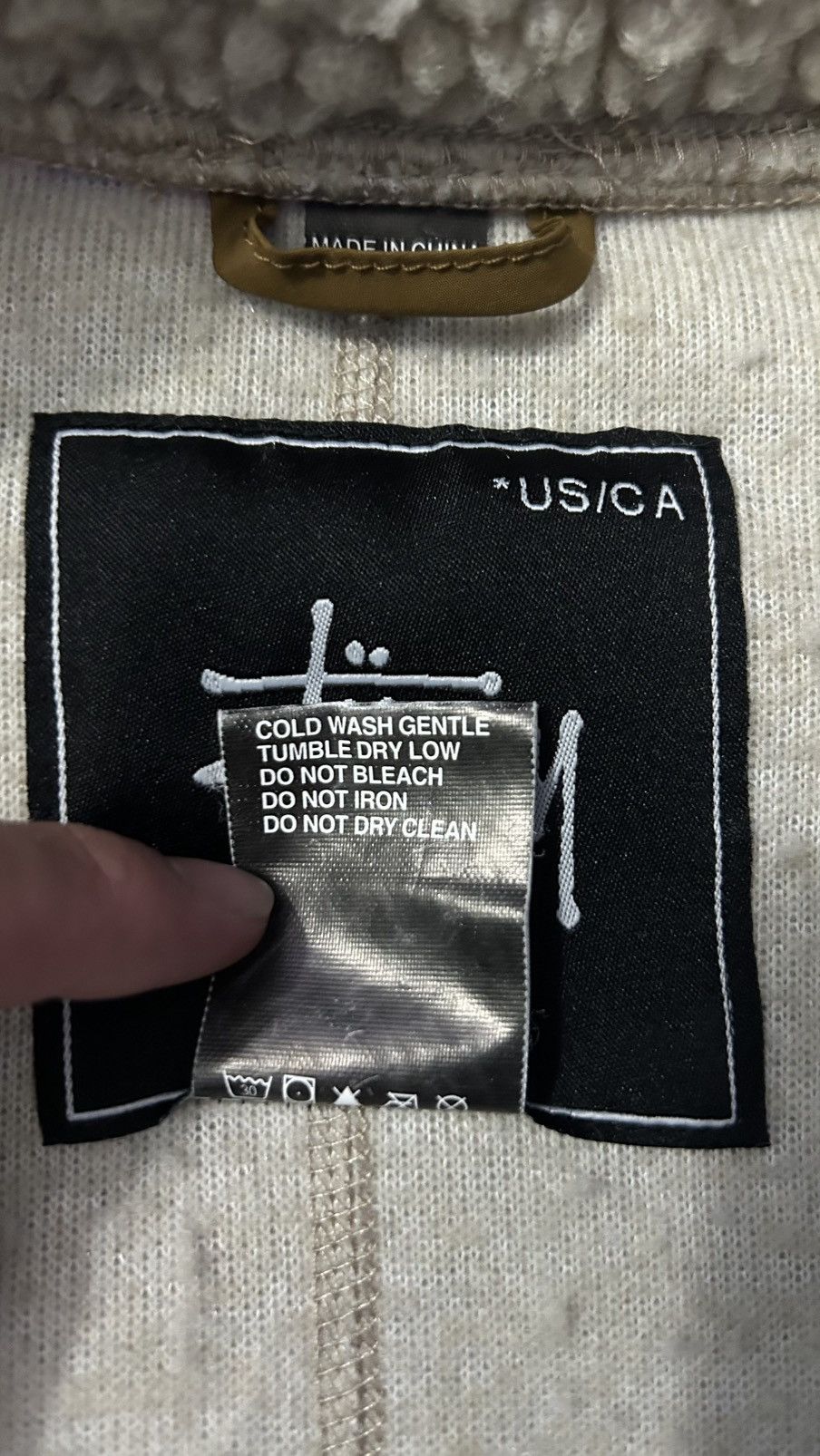 Stussy Stussy Cream Boa Vest Size US L / EU 52-54 / 3 - 4 Thumbnail