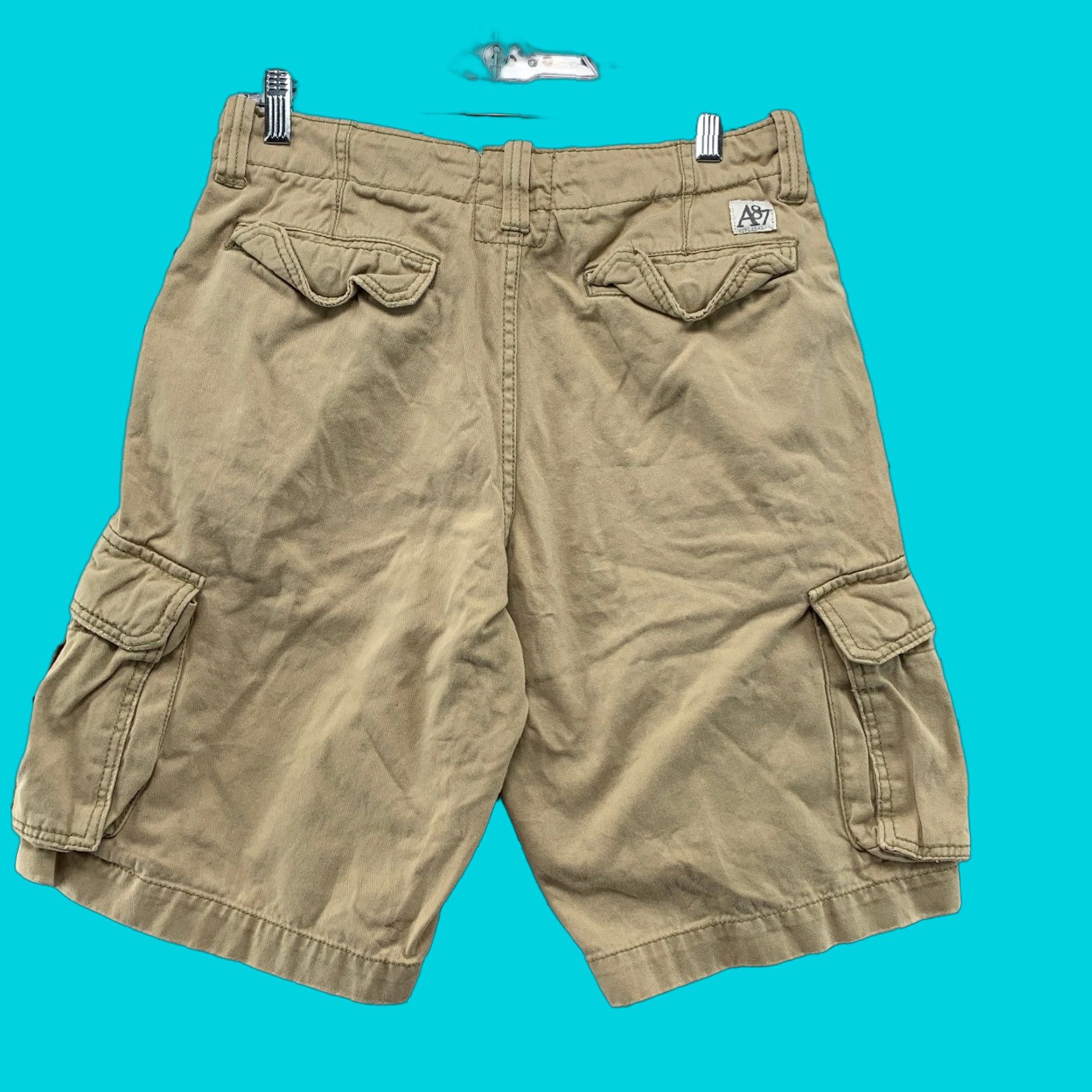Aeropostale VINTAGE Aeropostale Military Cargo Shorts Mens 30X11.5 Outdoor Pockets Size US 30 / EU 46 - 1 Thumbnail