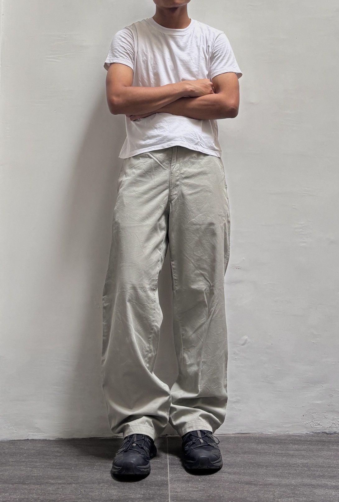 Issey Miyake FREE TAX! Lightweight Wideleg Denim Pants Size US 31 - 1 Thumbnail
