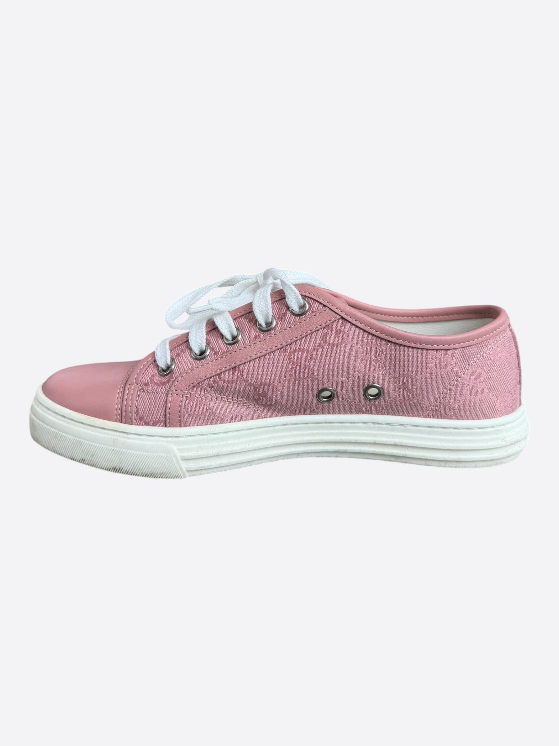 Gucci Gucci Pink GG Monogram Women's Sneaker Size US 6 / IT 36 - 6 Thumbnail