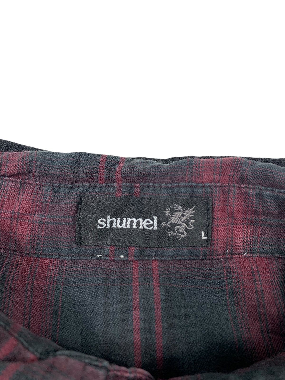 Japanese Brand 2000s Shumel Double Layered Shirt lgb i6was9 Style Size US L / EU 52-54 / 3 - 4 Thumbnail