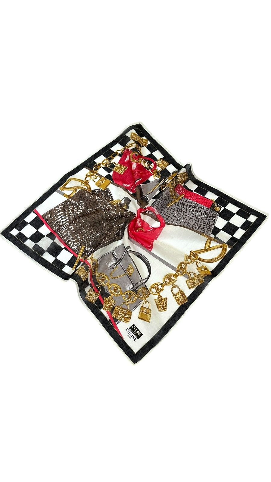 Celine × Vintage Celine Handkerchief / Bandana Size ONE SIZE - 1 Thumbnail