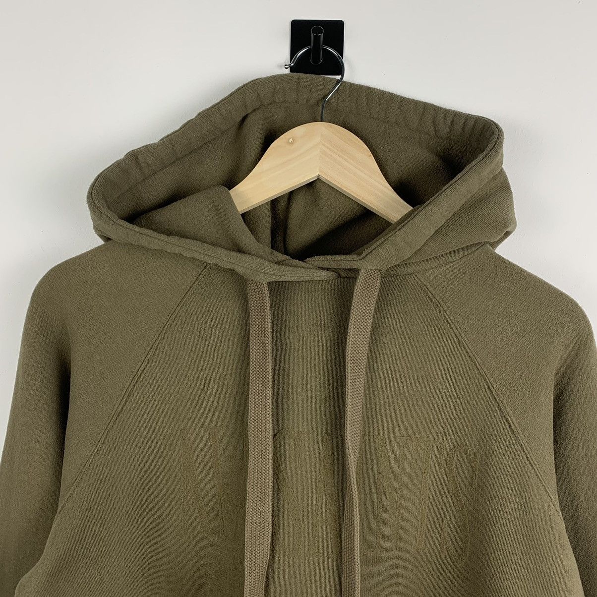 Allsaints Allsaints Big Logo Hoodie Khaki Green Designer Luxury Size XS / US 0-2 / IT 36-38 - 5 Thumbnail