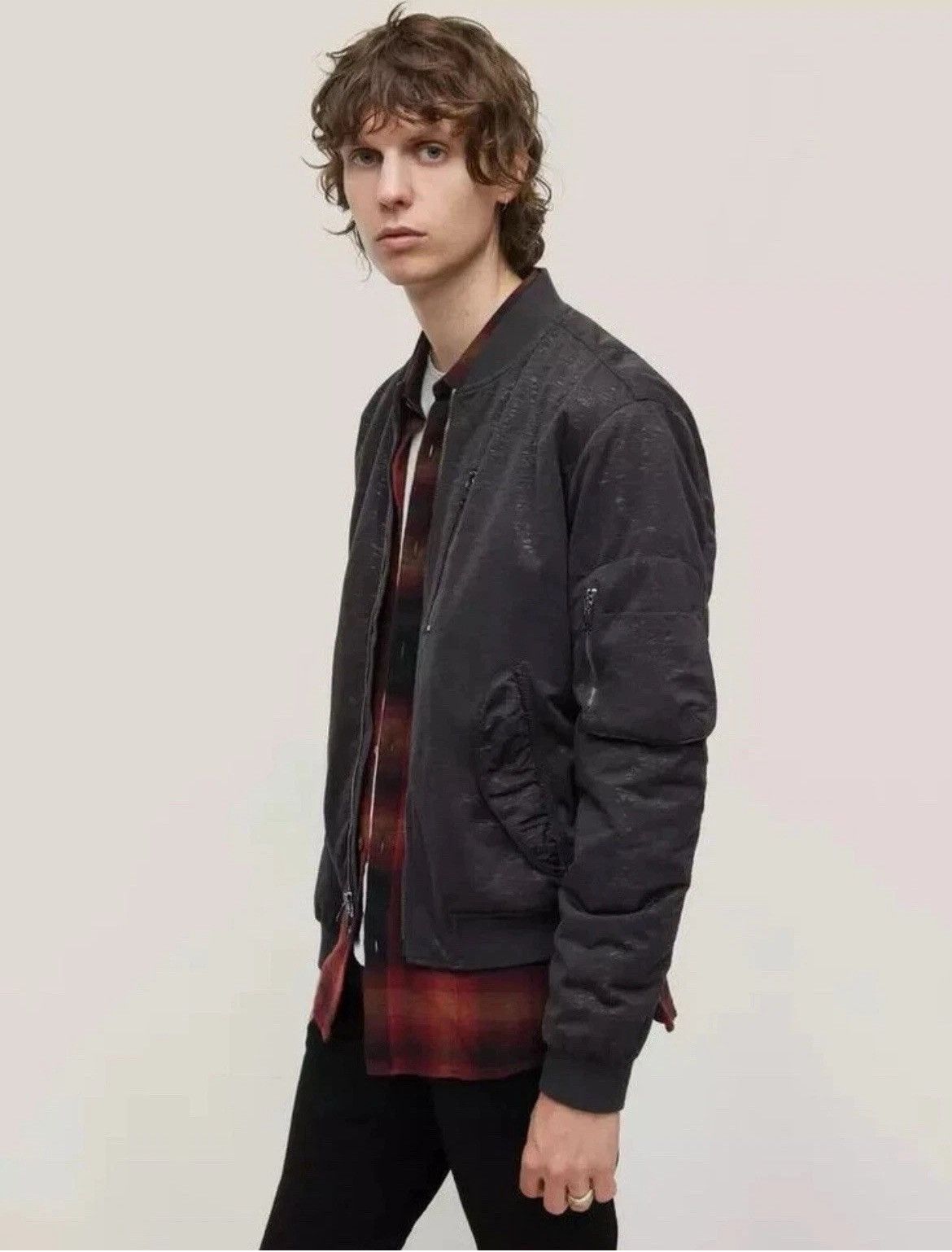 John Varvatos Sutter bomber size EU 46 USA 36 Size US S / EU 44-46 / 1 - 10 Thumbnail