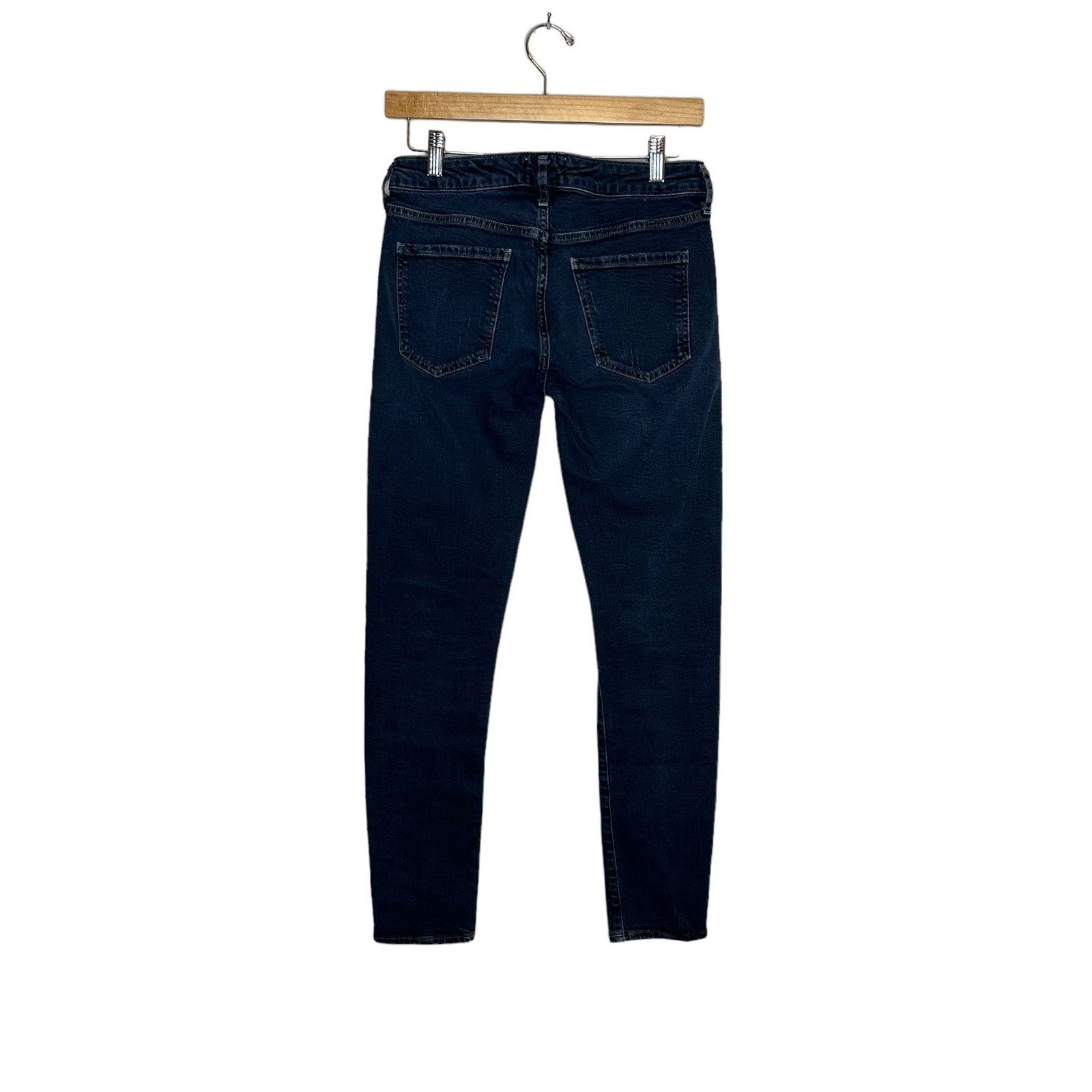 Agolde AGOLDE Lara Skinny Low Rise Distressed Ripped Jeans Size 27 Size 27" / US 4 / IT 40 - 7 Thumbnail
