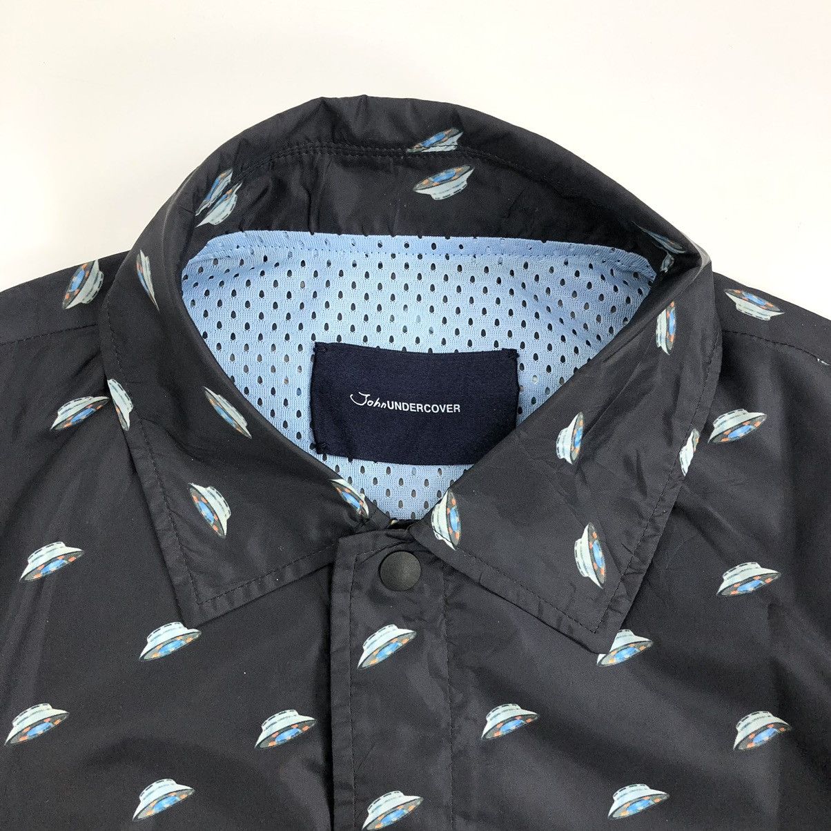 John Undercover × Undercover John Undercover Full Print Ufo Coach Jacket Size US M / EU 48-50 / 2 - 3 Thumbnail