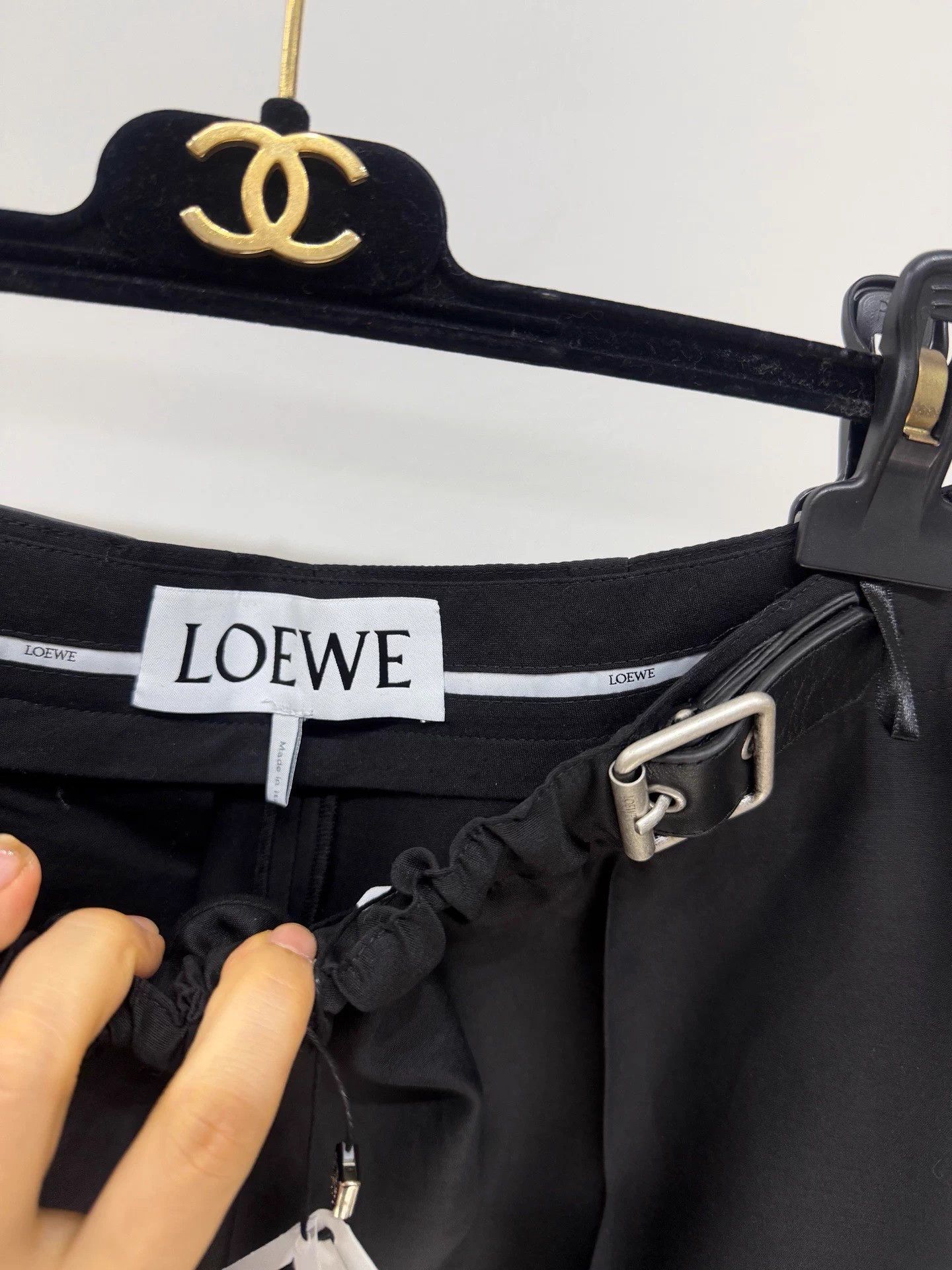Loewe Loewe 26 SS Belted Wide Leg Trousers Size 25" / US 0 / IT 36 - 3 Thumbnail