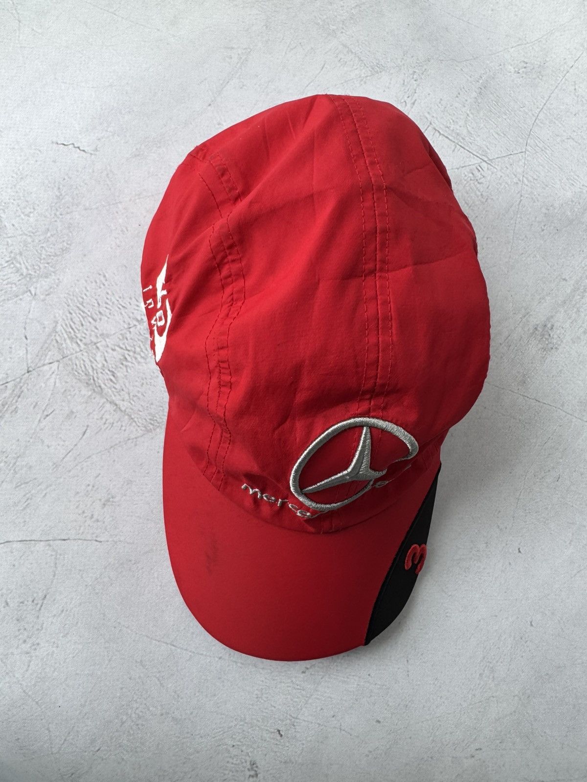 Mercedes-Benz × Vintage Mercedes Benz Cap Vintage Size ONE SIZE - 4 Thumbnail