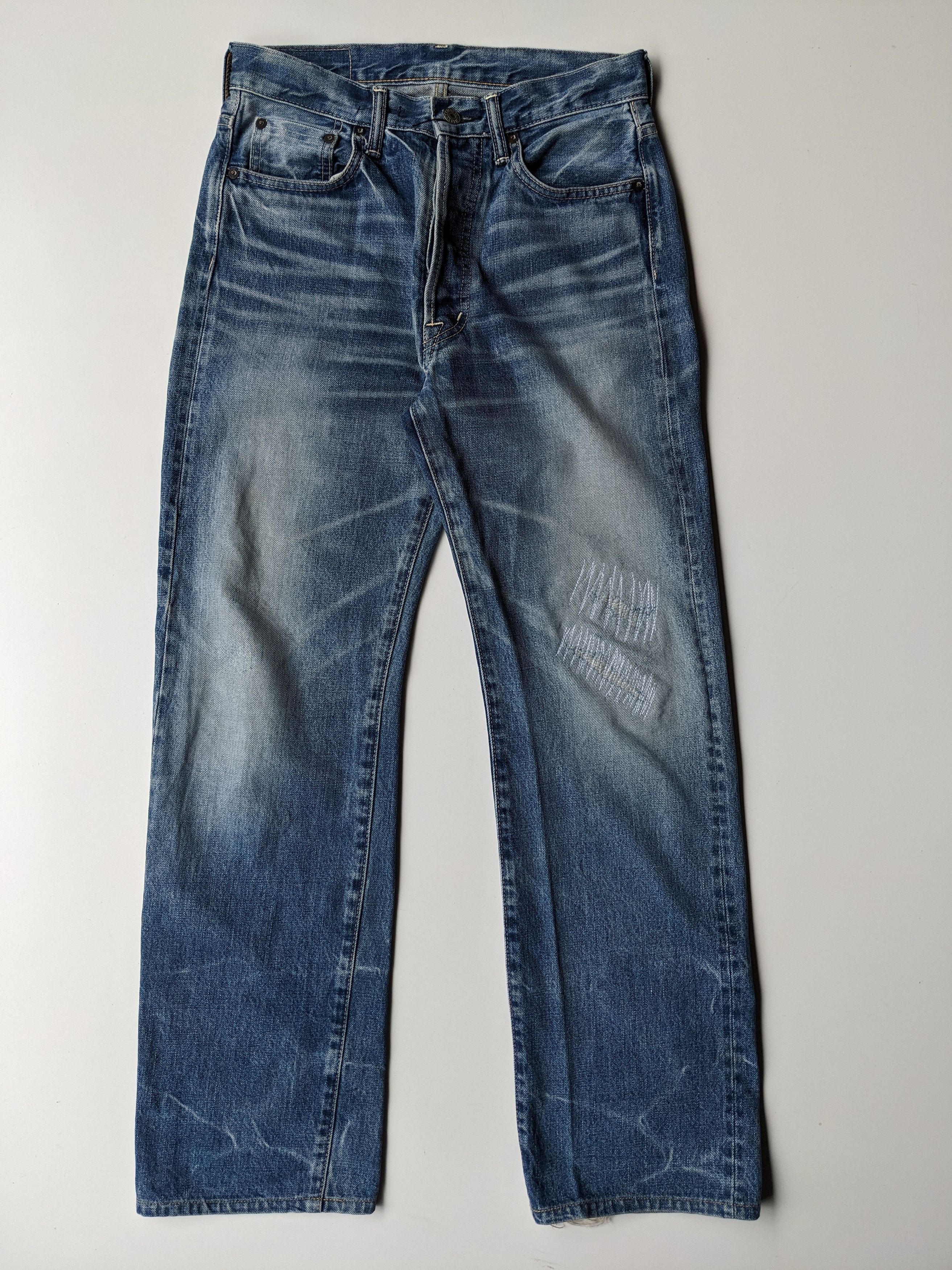 OMNIGOD Omnigod faded selvedge jeans Size US 29 - 1 Thumbnail