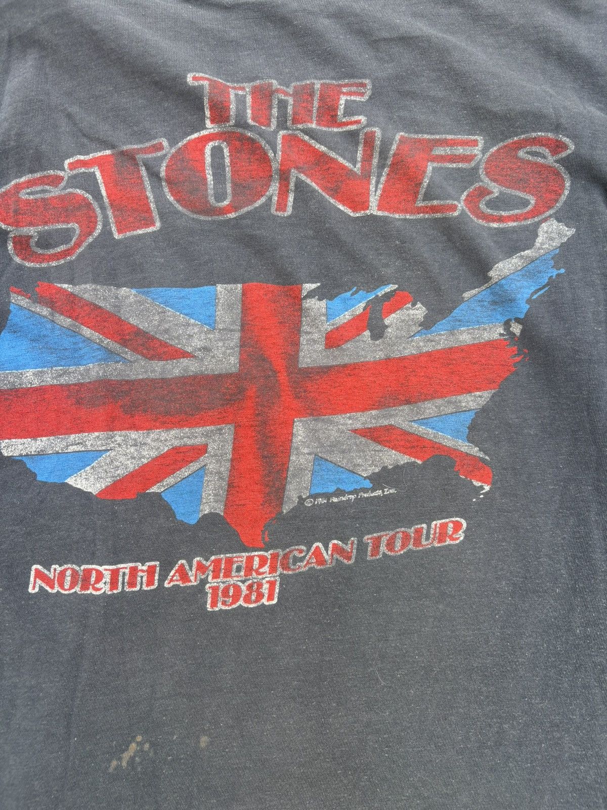 Band Tees Vintage 80s Rolling Stones T Shirt Size US L / EU 52-54 / 3 - 4 Thumbnail