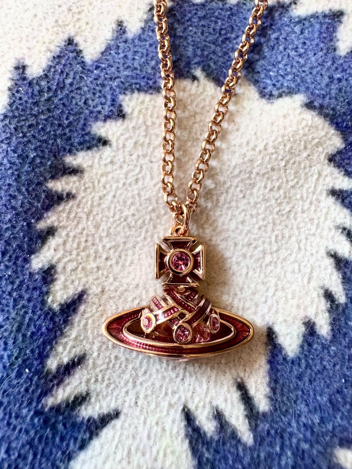 Vivienne Westwood Vivienne Westwood Vintage Saturn Necklace Size ONE SIZE - 1 Thumbnail