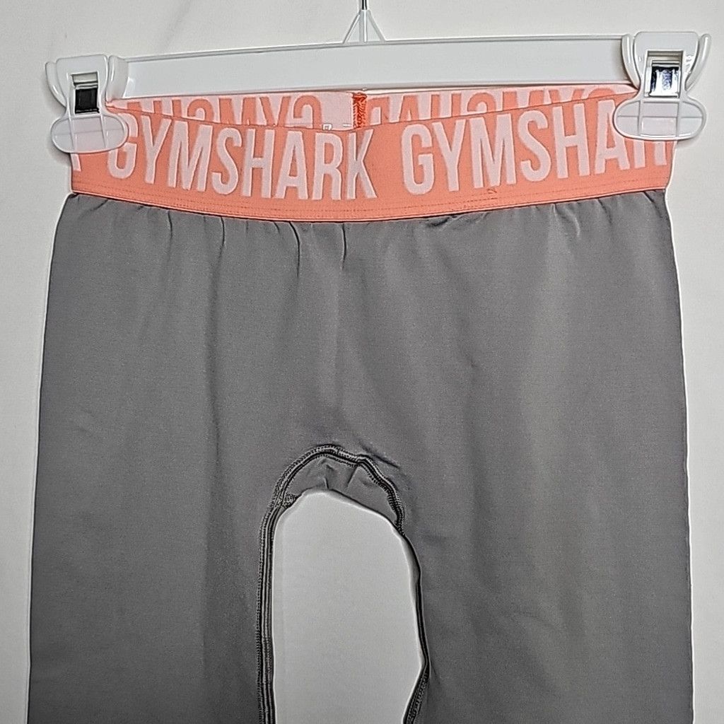 Gymshark Gymshark pink waist band seamless cropped workout leggings S Size 27" / US 4 / IT 40 - 2 Thumbnail