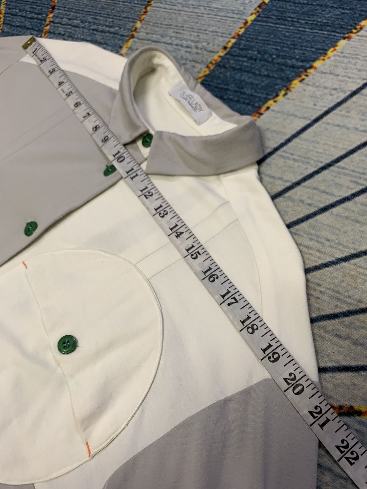Kansai Yamamoto Super Lady by KANSAI YAMAMOTO Blouses Button Up Size L / US 10 / IT 46 - 14 Thumbnail