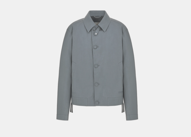 Dior o1w1db10525 493C40 Blouson Jacket in Gray Size US M / EU 48-50 / 2 - 1 Thumbnail