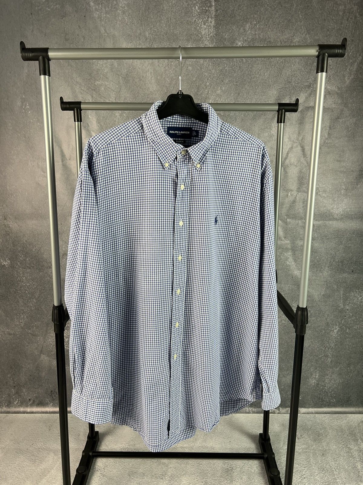 Polo Ralph Lauren × Vintage Ralph Lauren Golf check long sleeve shirt Size US L / EU 52-54 / 3 - 1 Thumbnail