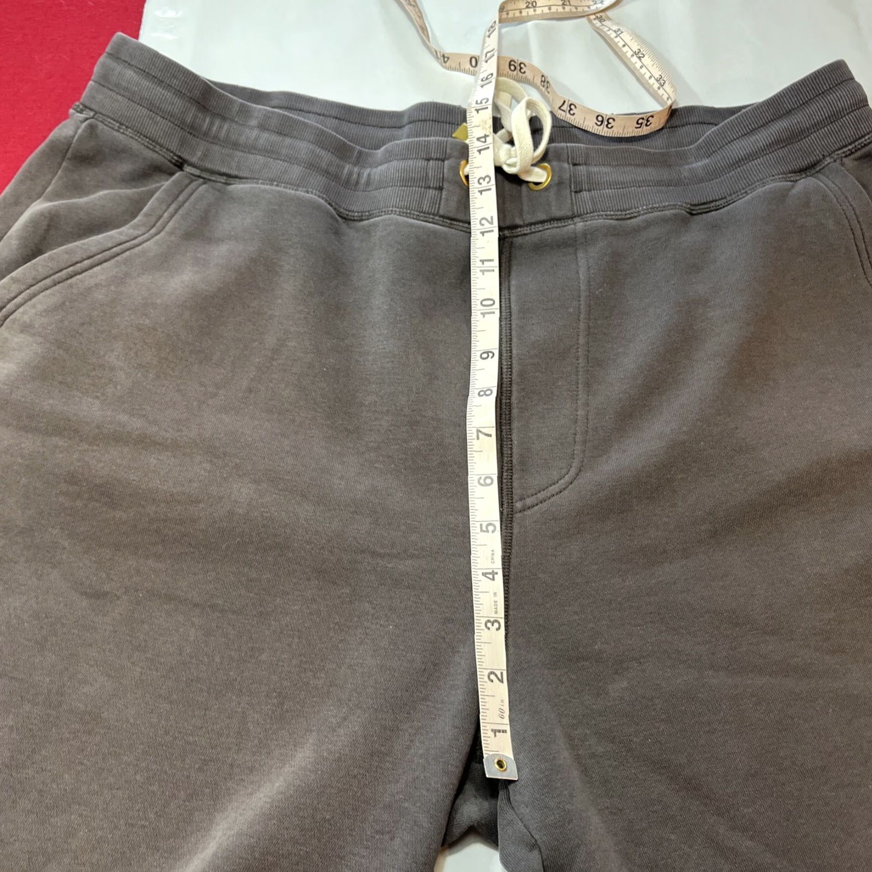 Vintage MOOSEJAW mountaineering JOGGERS GRAY Mens Drawstring Thick Cotton Pockets 2X Men Size US 39 - 6 Thumbnail