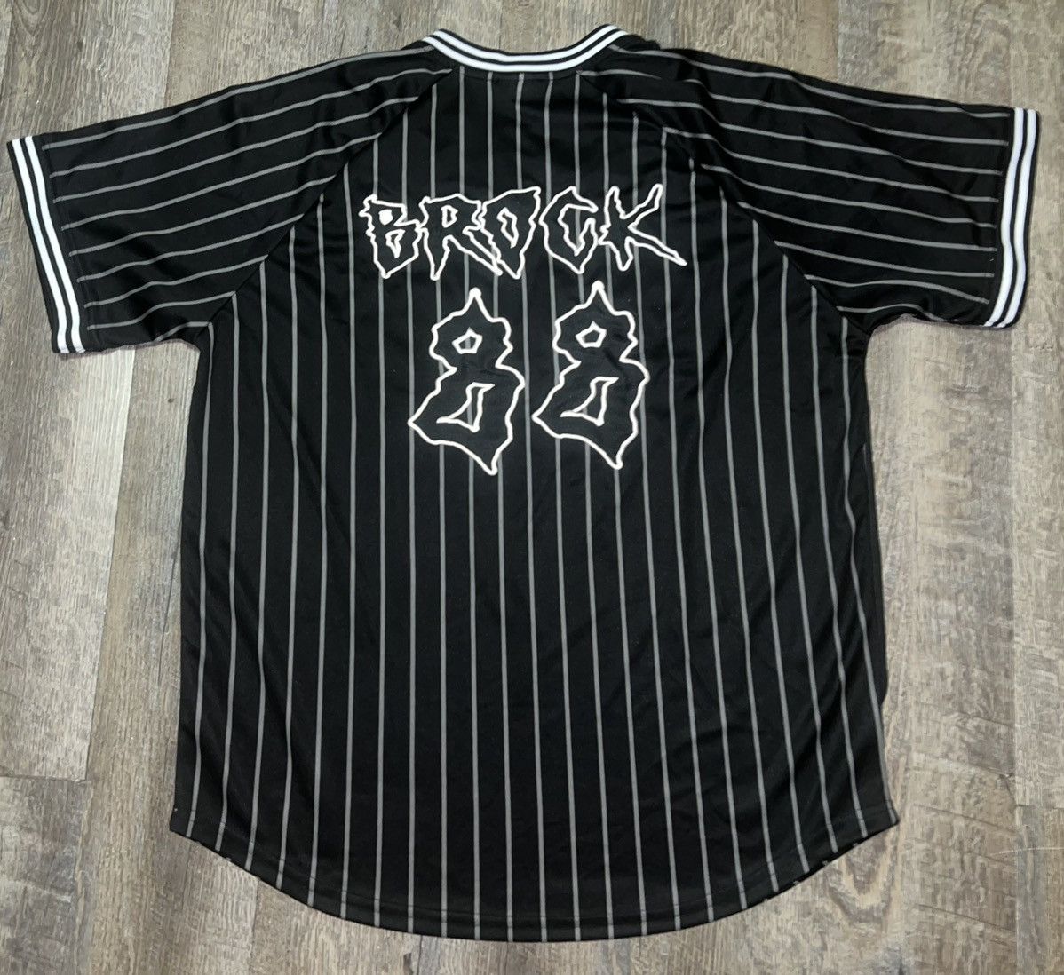 Marvel Comics Marvel Venom Striped Batting Jersey Size XL Size US XL / EU 56 / 4 - 3 Thumbnail