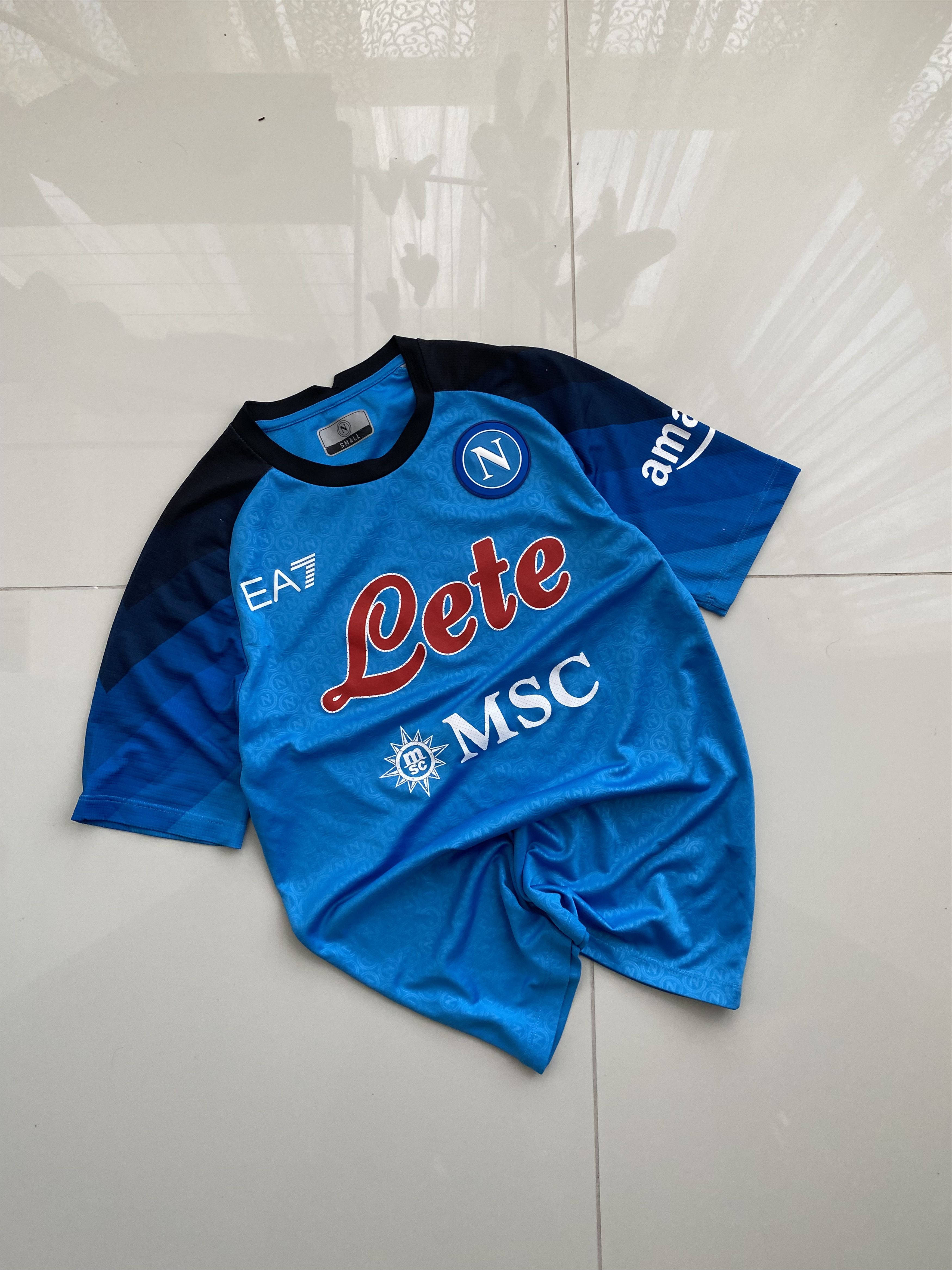 Emporio Armani 🔥EA7 NAPOLI 2022 2023 HOME #22 Di Lorenzo Soccer