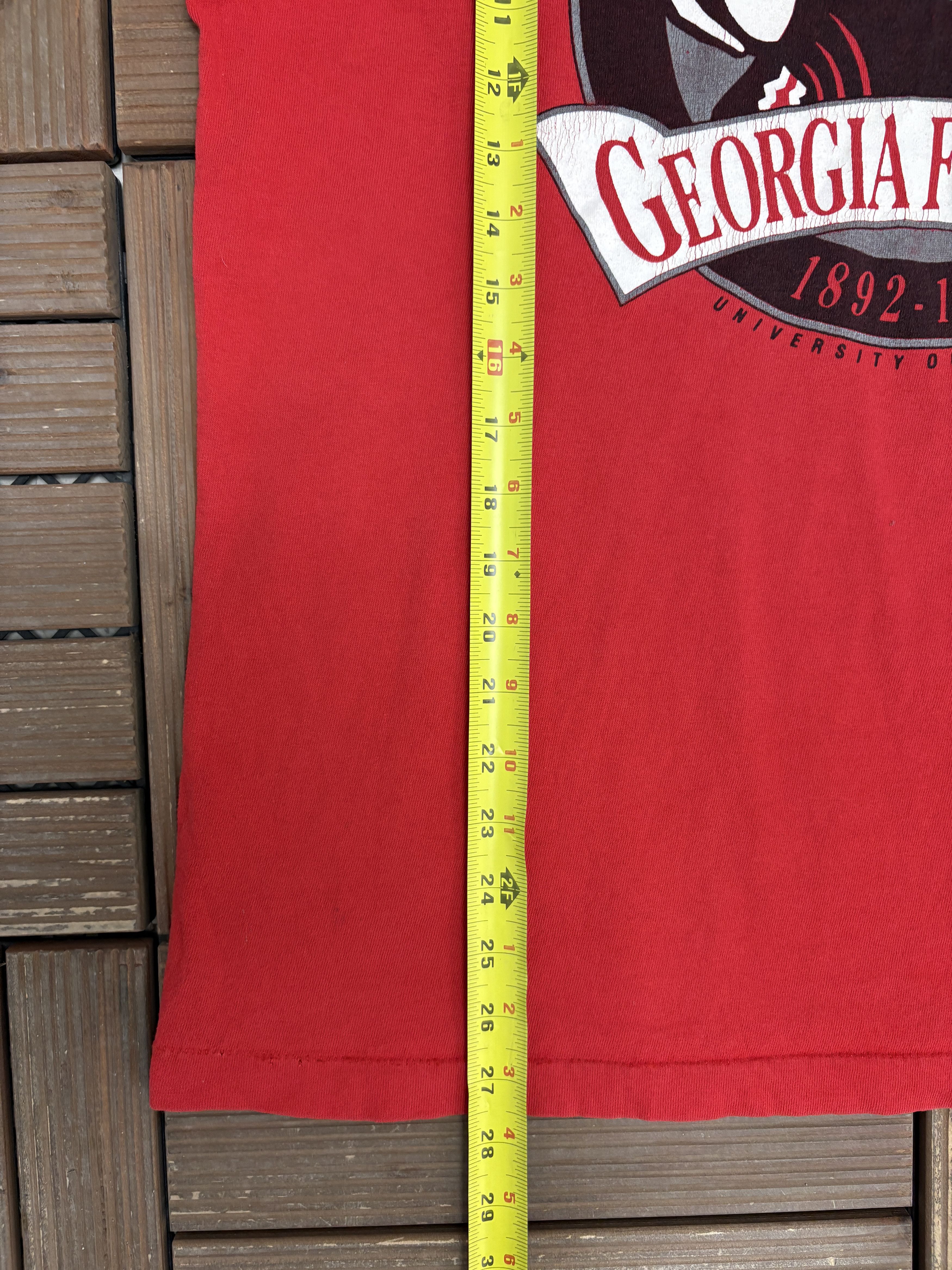 Vintage Georgia Bulldogs 100 Year Anniversary Vintage T-Shirt Tee Size US XXL / EU 58 / 5 - 9 Thumbnail