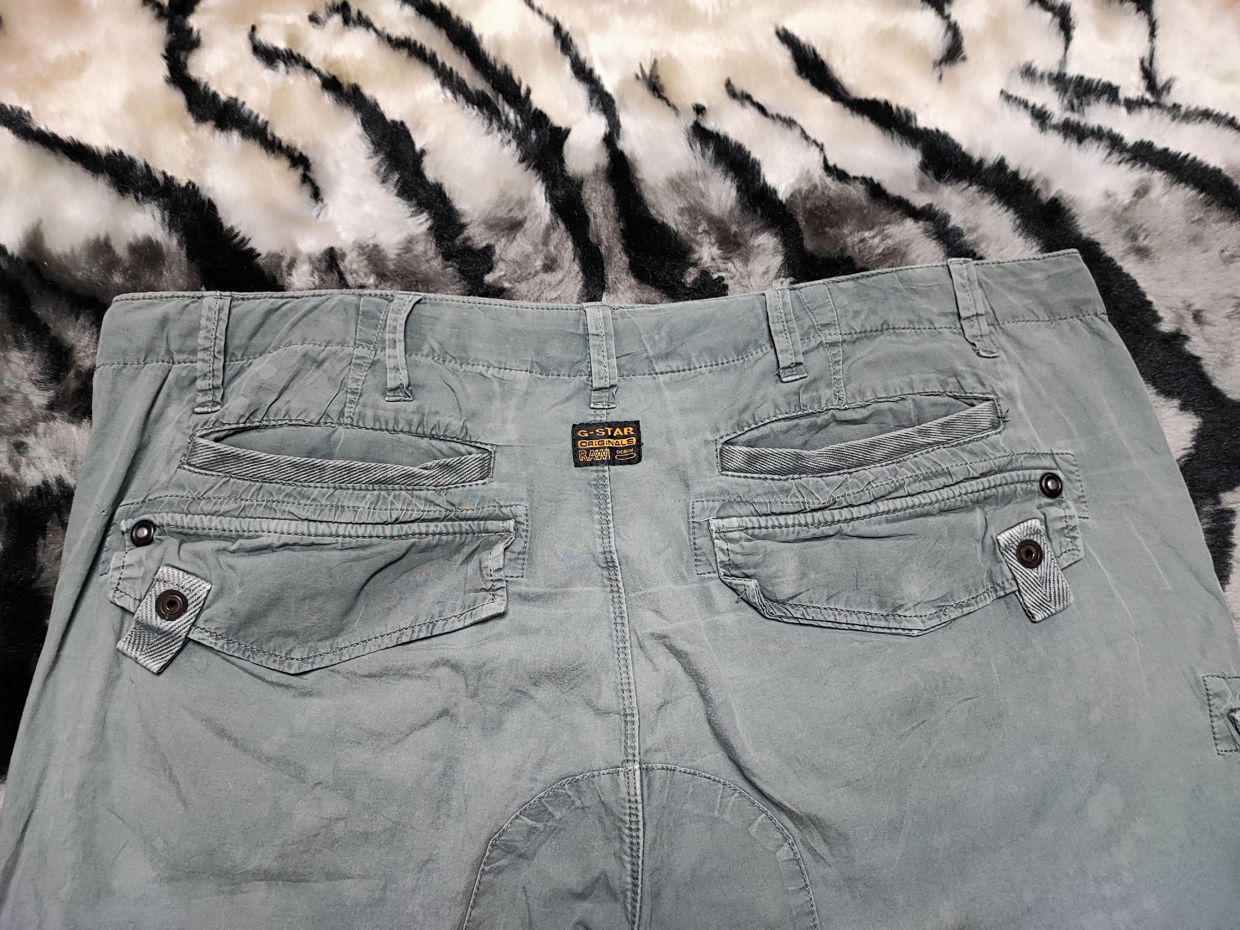 G-Star G Star Raw Cargo Shorts Prison Style Size US 40 / EU 56 - 8 Thumbnail