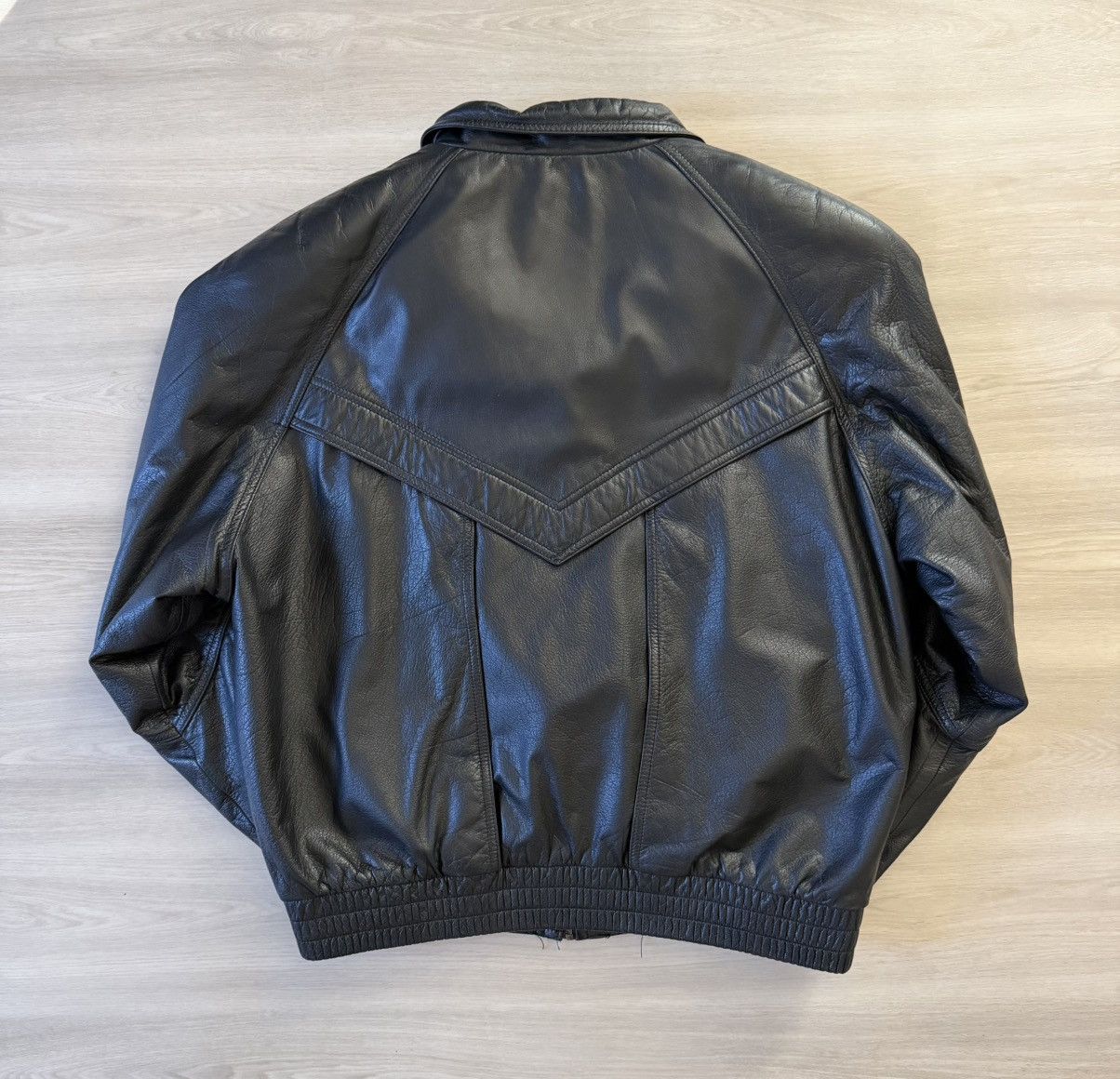 Wilsons Leather Vintage Wilsons Leather Bomber Jacket Sz L. Size US L / EU 52-54 / 3 - 3 Thumbnail