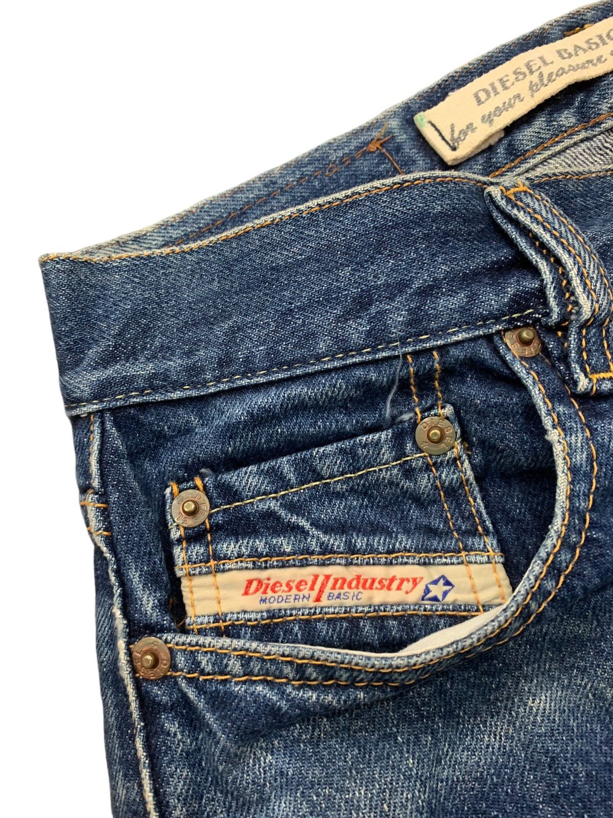 Diesel Diesel Industry Distressed Mod Fellow Denim Pants (AC9) Size US 26 / EU 42 - 6 Thumbnail