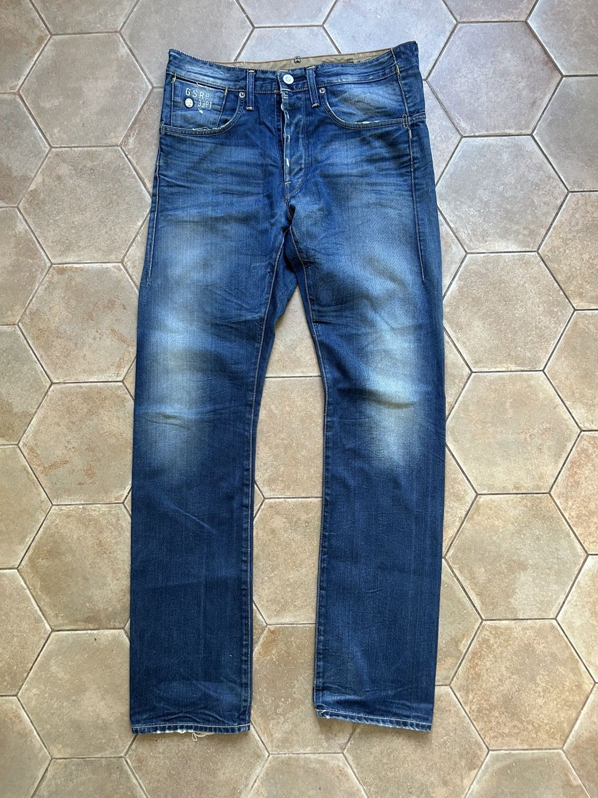 G-Star Vintage G Star Denim Jeans Size US 33 - 1 Thumbnail
