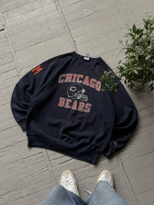 Chicago bears champion discount sweatshirt