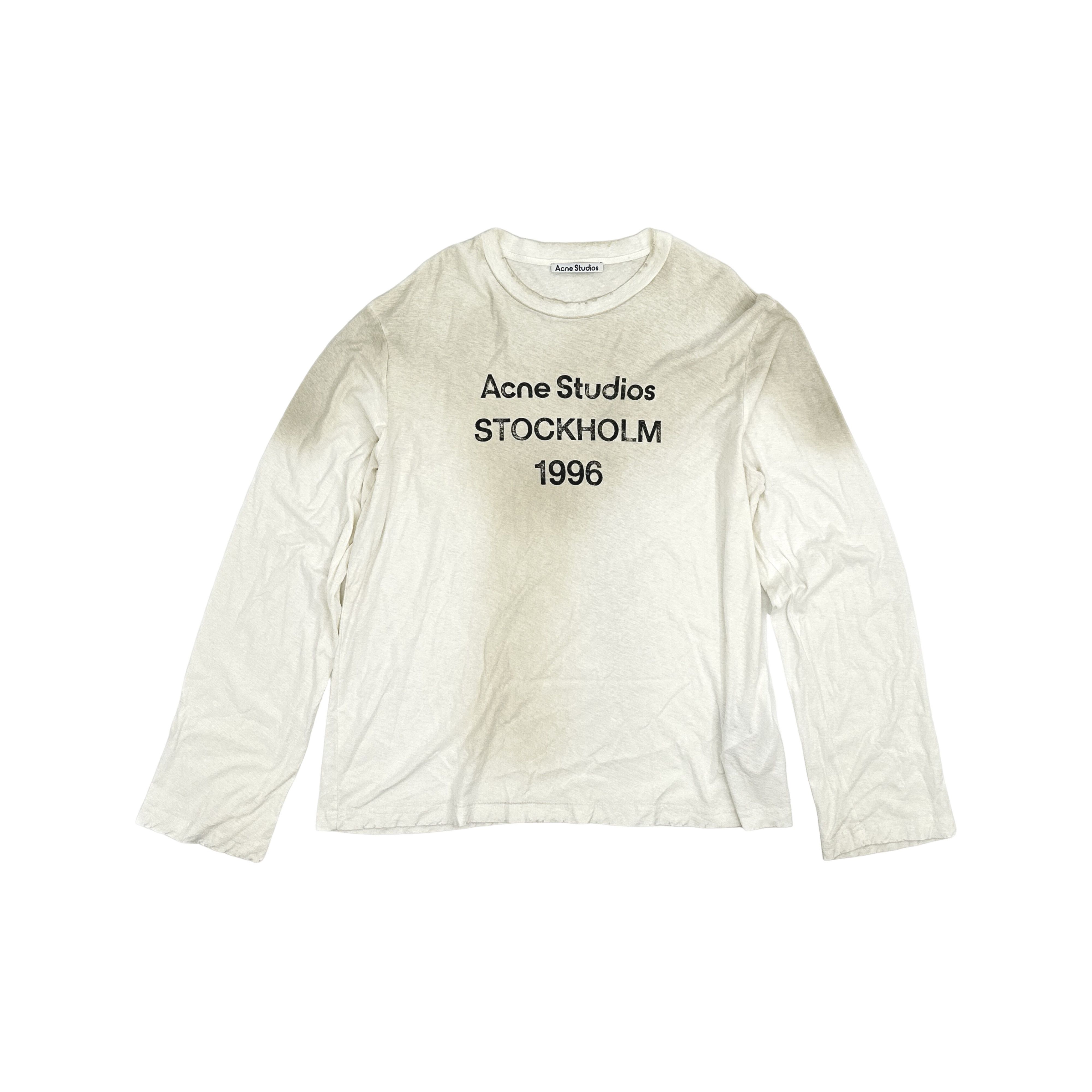 Acne Studios Acne Studios Stockholm 1996 Long sleeve T shirt size