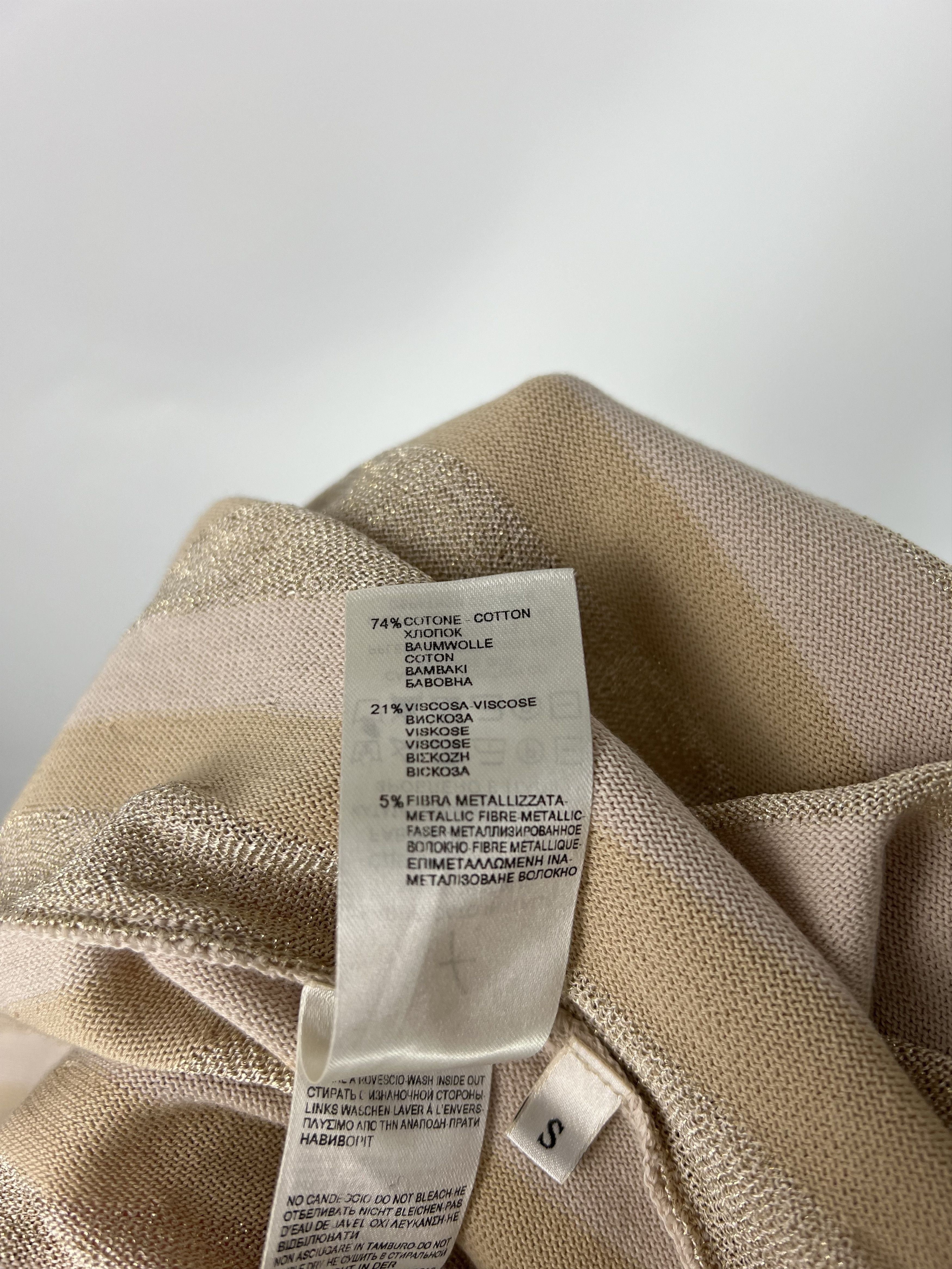 Other Falconeri Sleeveless Midi Dress Lurex Size S Size S / US 4 / IT 40 - 6 Thumbnail
