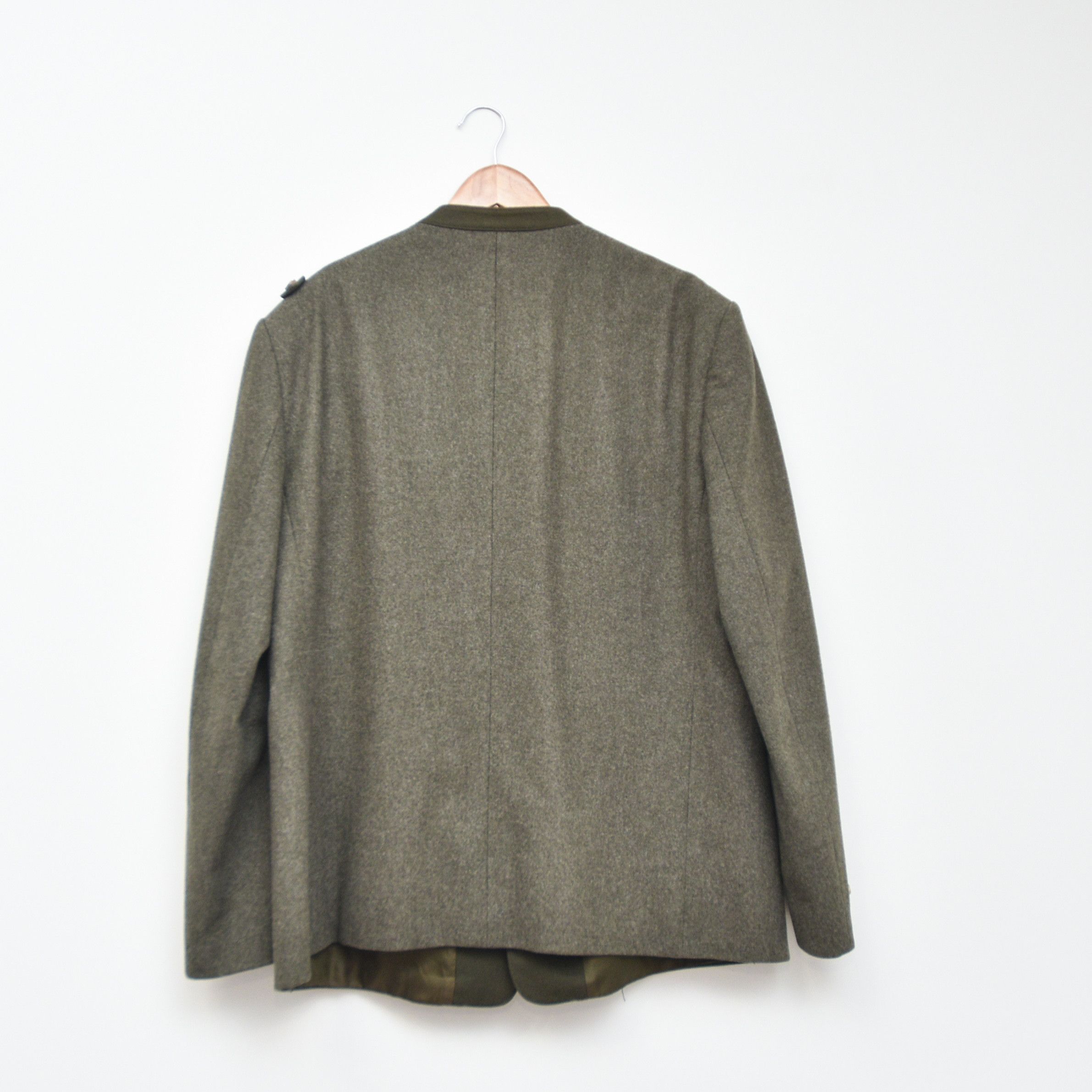Man Made In Australia Rare LODENFREY STROHMAIER Austrian Loden Wool Janker Jacket Size US XL / EU 56 / 4 - 5 Thumbnail