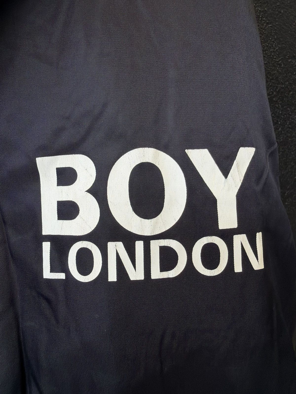 Boy London BOY LONDON Big Logo Coach Jacket Black Rare Vintage Size US M / EU 48-50 / 2 - 6 Thumbnail