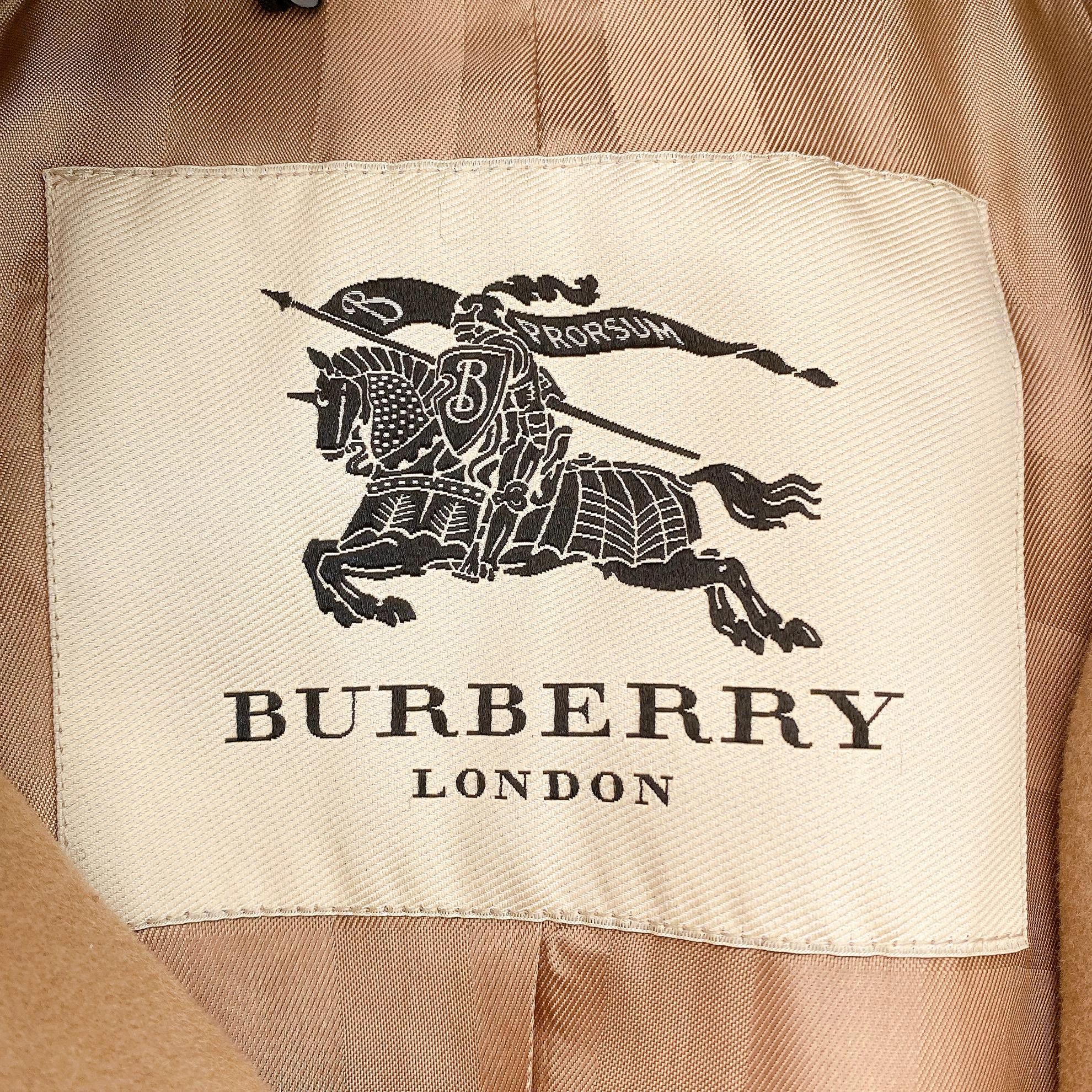 Burberry Burberry Khaki Wool Coat UK4 New With Tags Size XS / US 0-2 / IT 36-38 - 7 Thumbnail