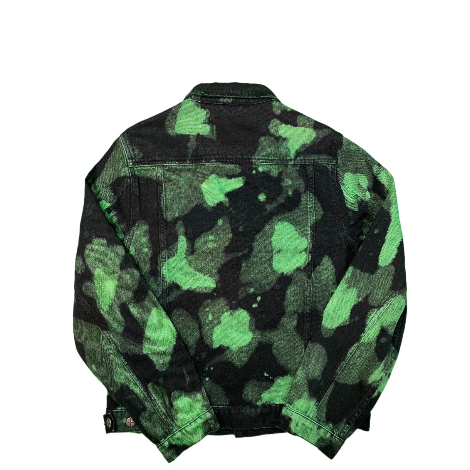 Ksubi Ksubi Black & Green Jean Jacket Size US L / EU 52-54 / 3 - 2 Thumbnail